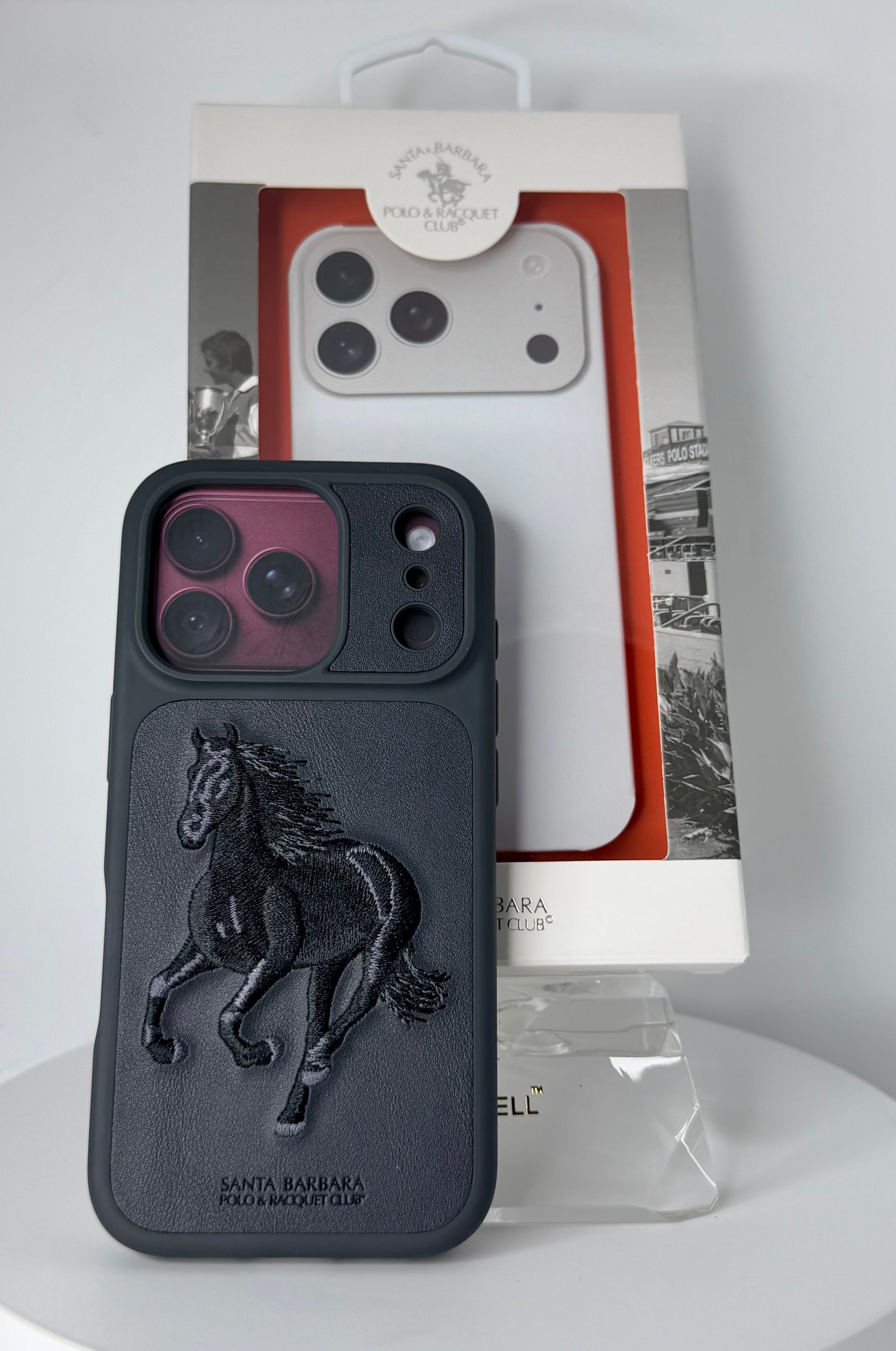 Santa Barbara Boris Leather Case – iPhone 18 Pro