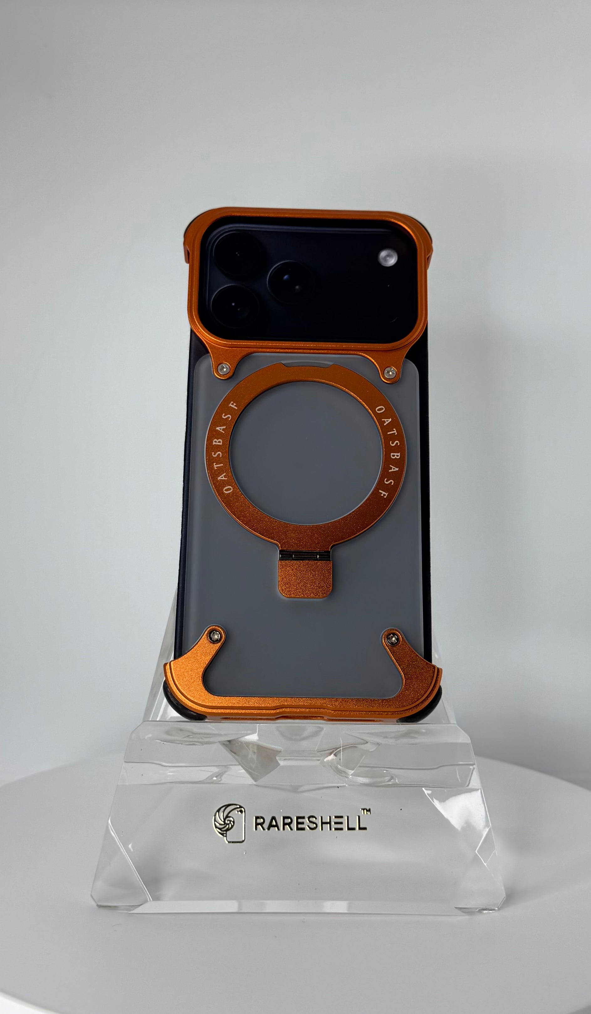 Oatsbasf Metal Frame Case with MagSafe – iPhone 18 Pro