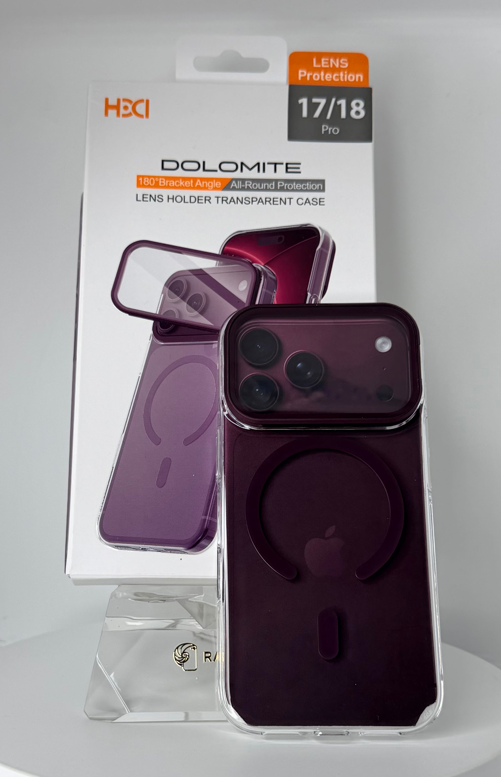 HDD Dolomite CrystalView Stand MagSafe Case – iPhone 18 Pro Max