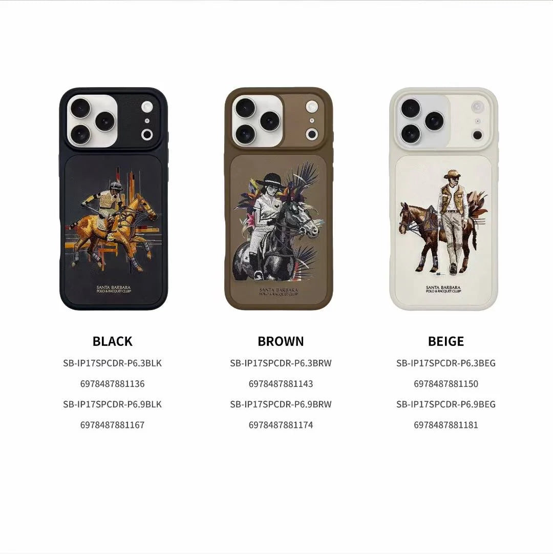 Santa Barbara Cedric Leather Case – iPhone 17 Pro