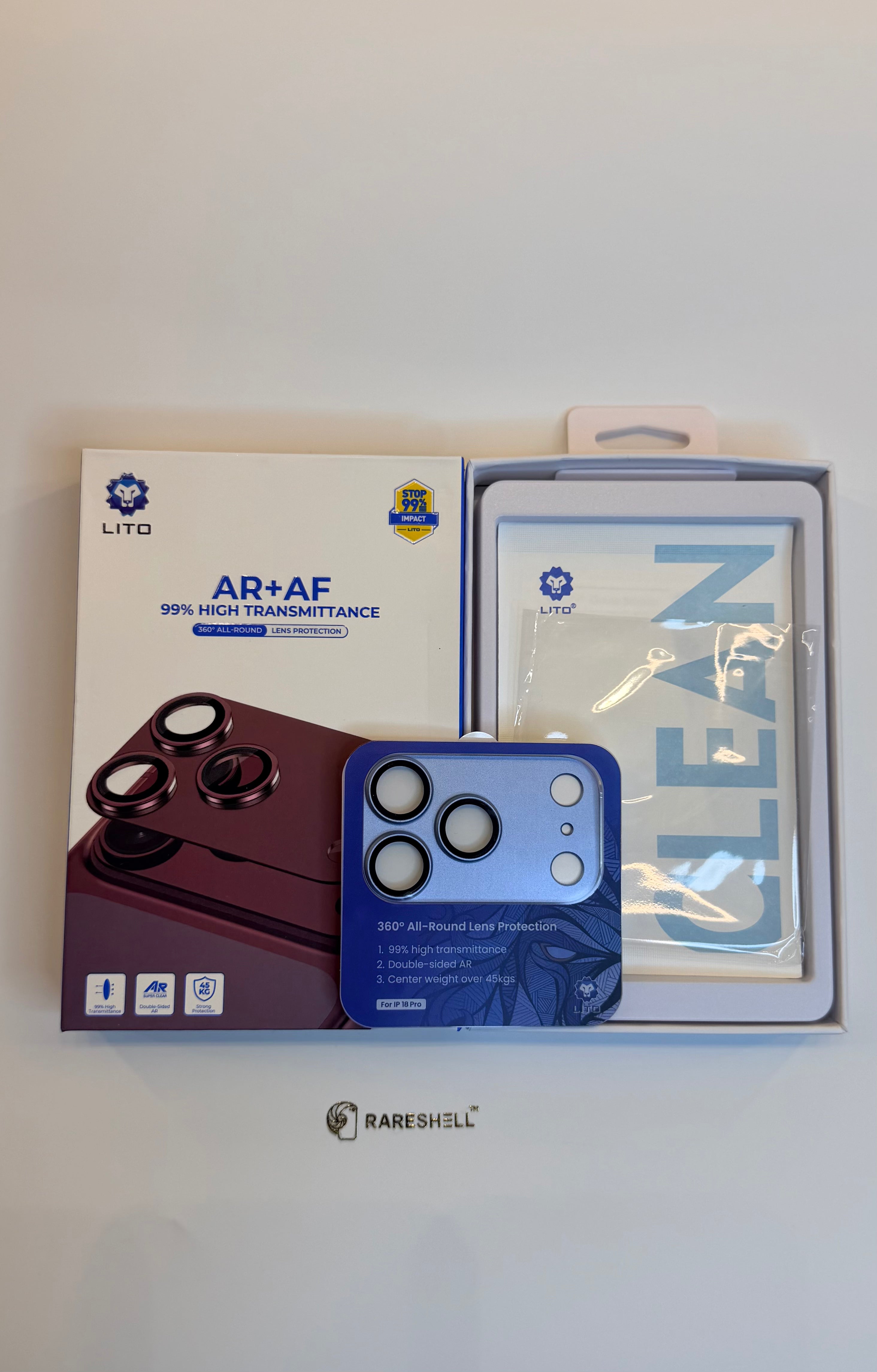 LITO AR+AF Camera Lens Protector - iPhone 18 Pro & 18 Pro Max