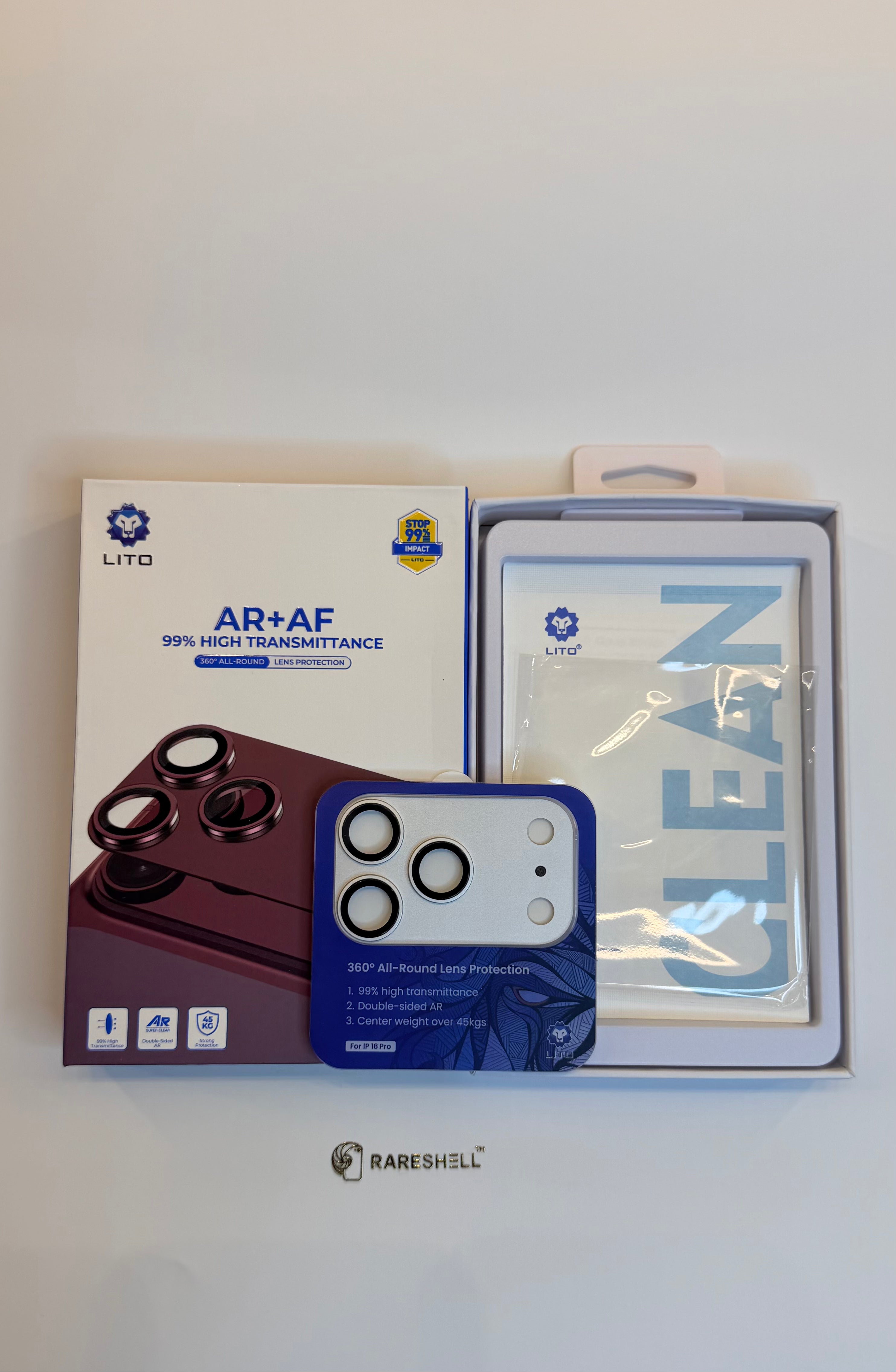 LITO AR+AF Camera Lens Protector - iPhone 18 Pro & 18 Pro Max