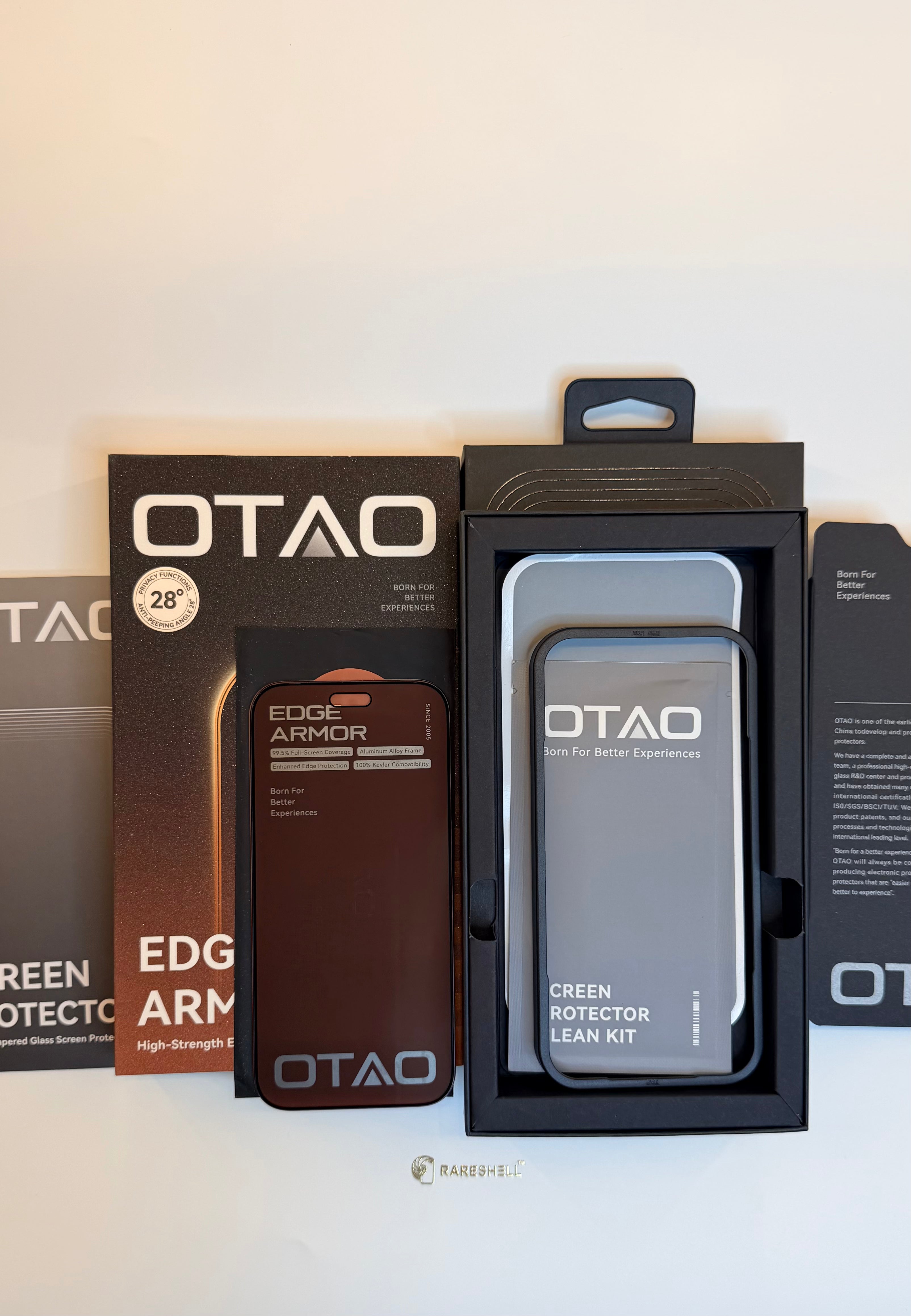 OTAO Edge Armor Privacy Screen Protector – iPhone 18 Pro & 18 Pro Max