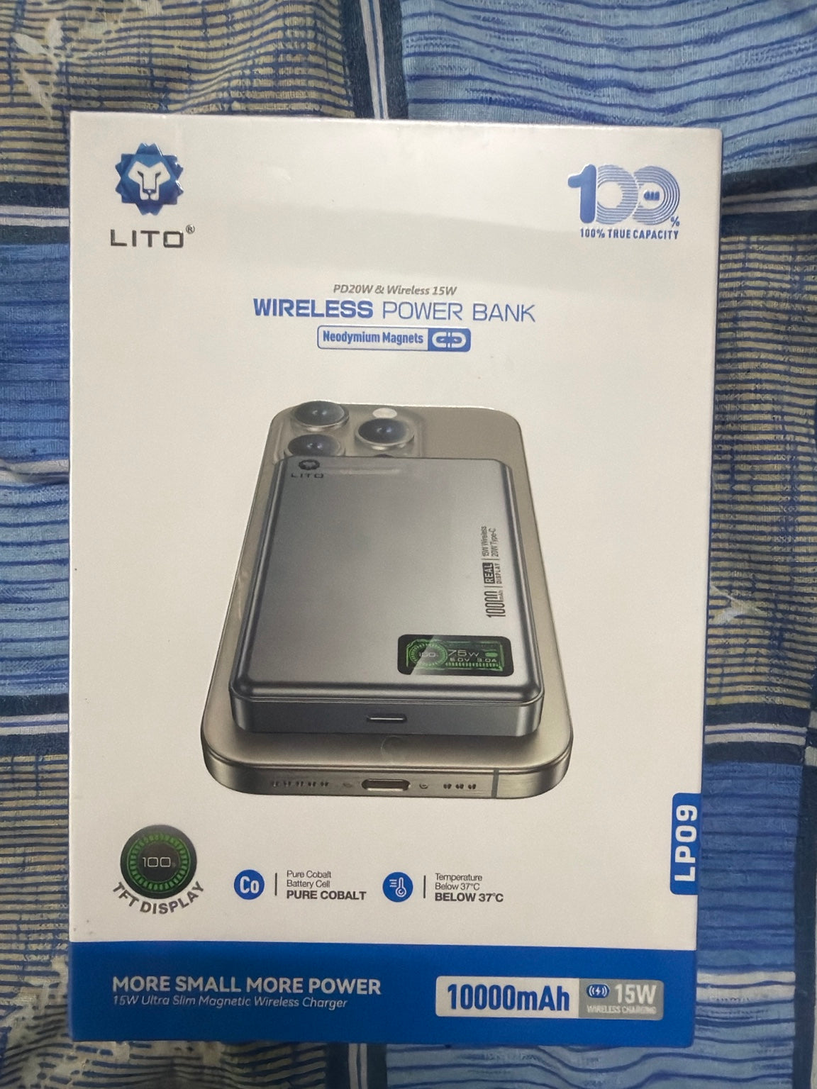 LITO LP09 Ultra Thin Magnetic Power Bank (5000, 10000mAh)