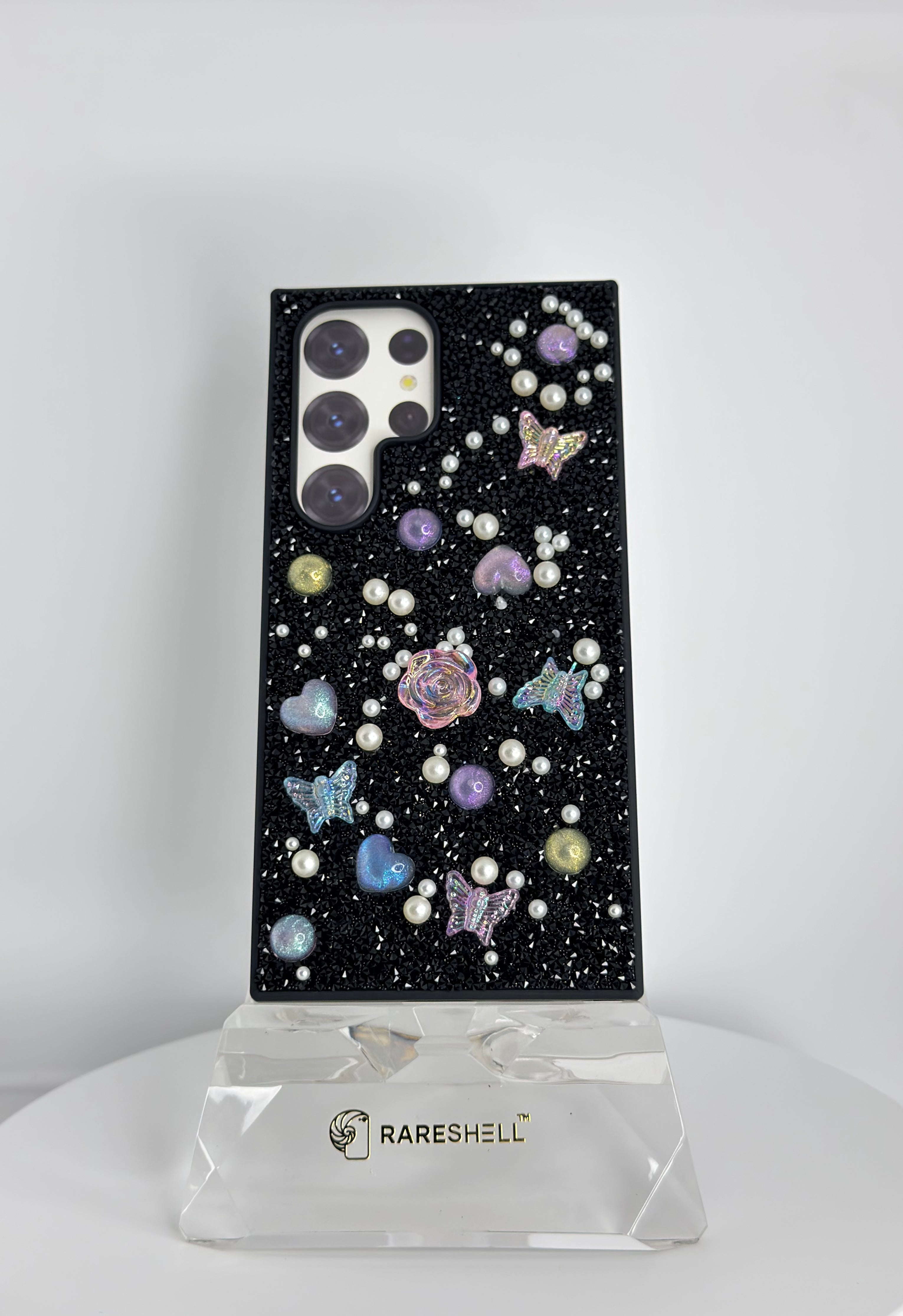 Celestial Bloom Crystal Case - Galaxy S24 Ultra