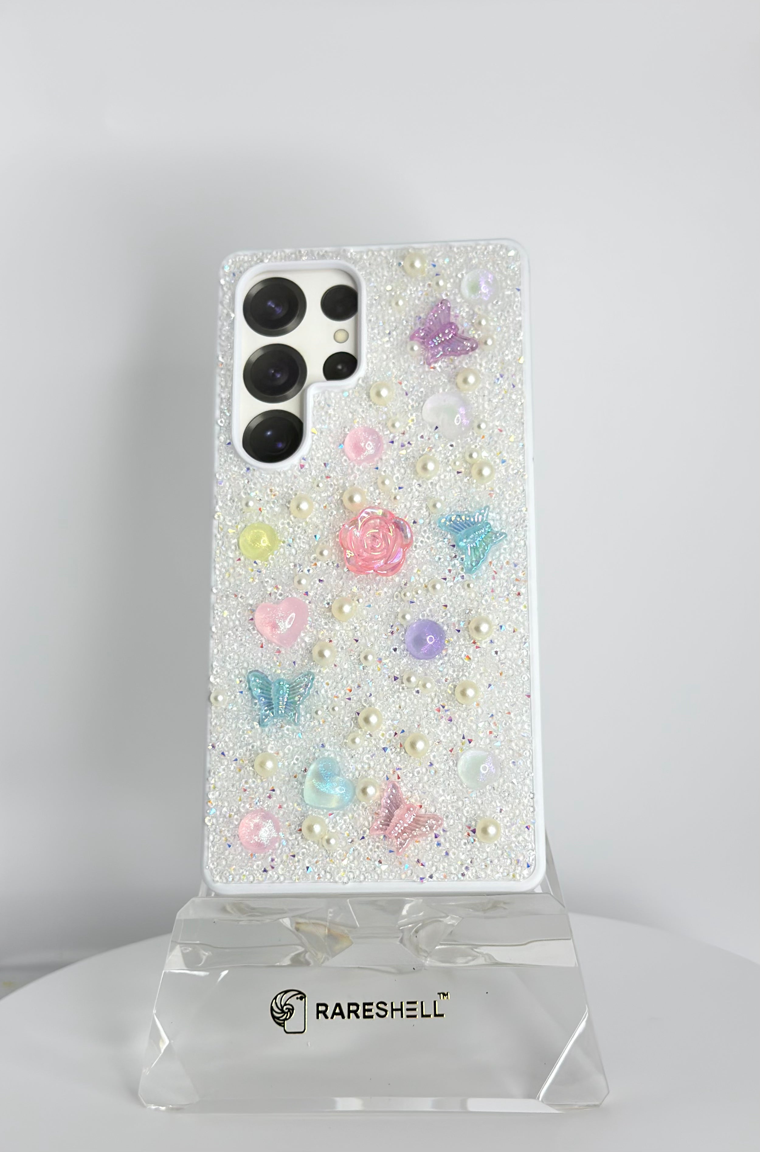 Celestial Bloom Crystal Case - Galaxy S25 Ultra