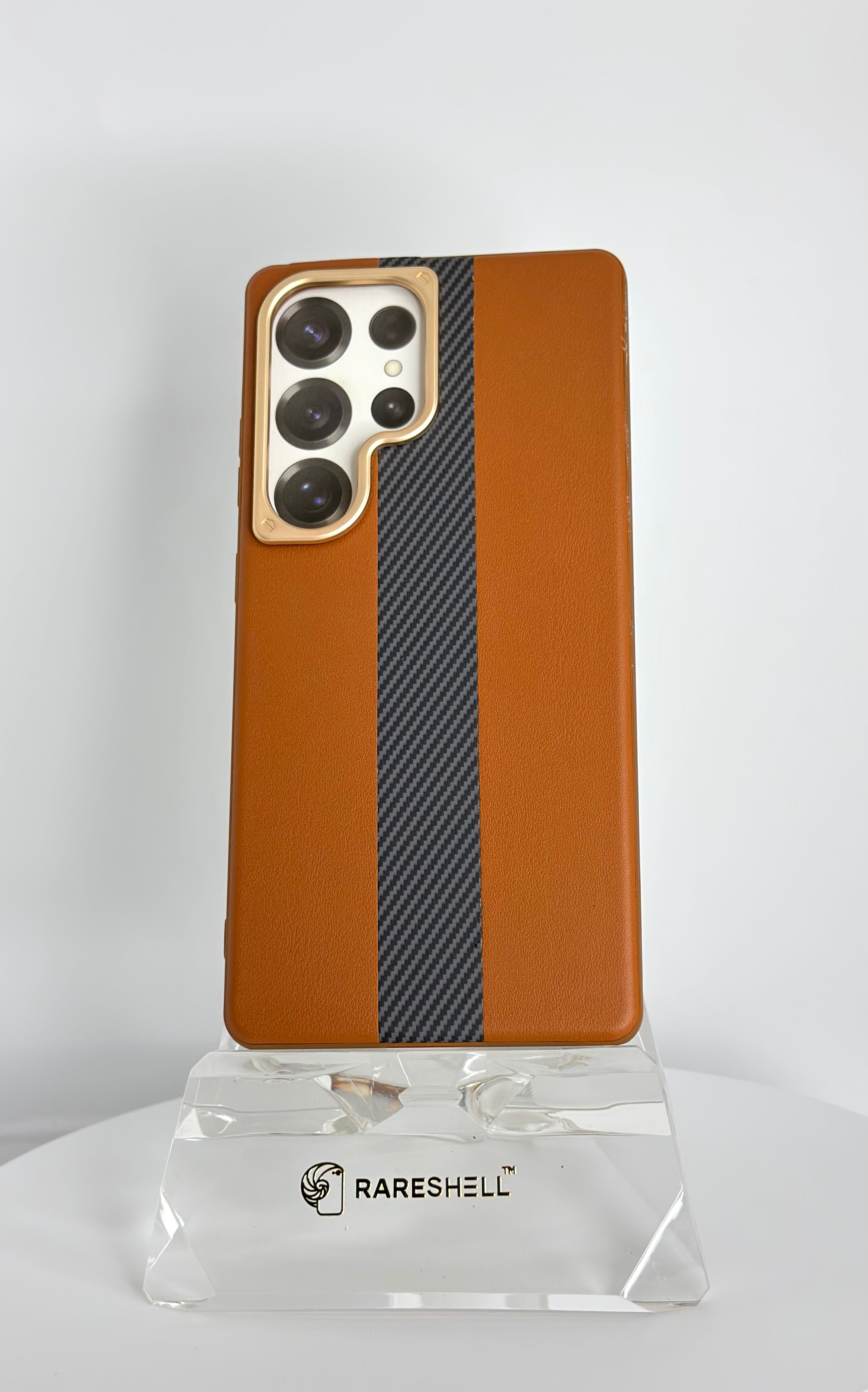CarbonStripe Grip Case – Galaxy S25 Ultra