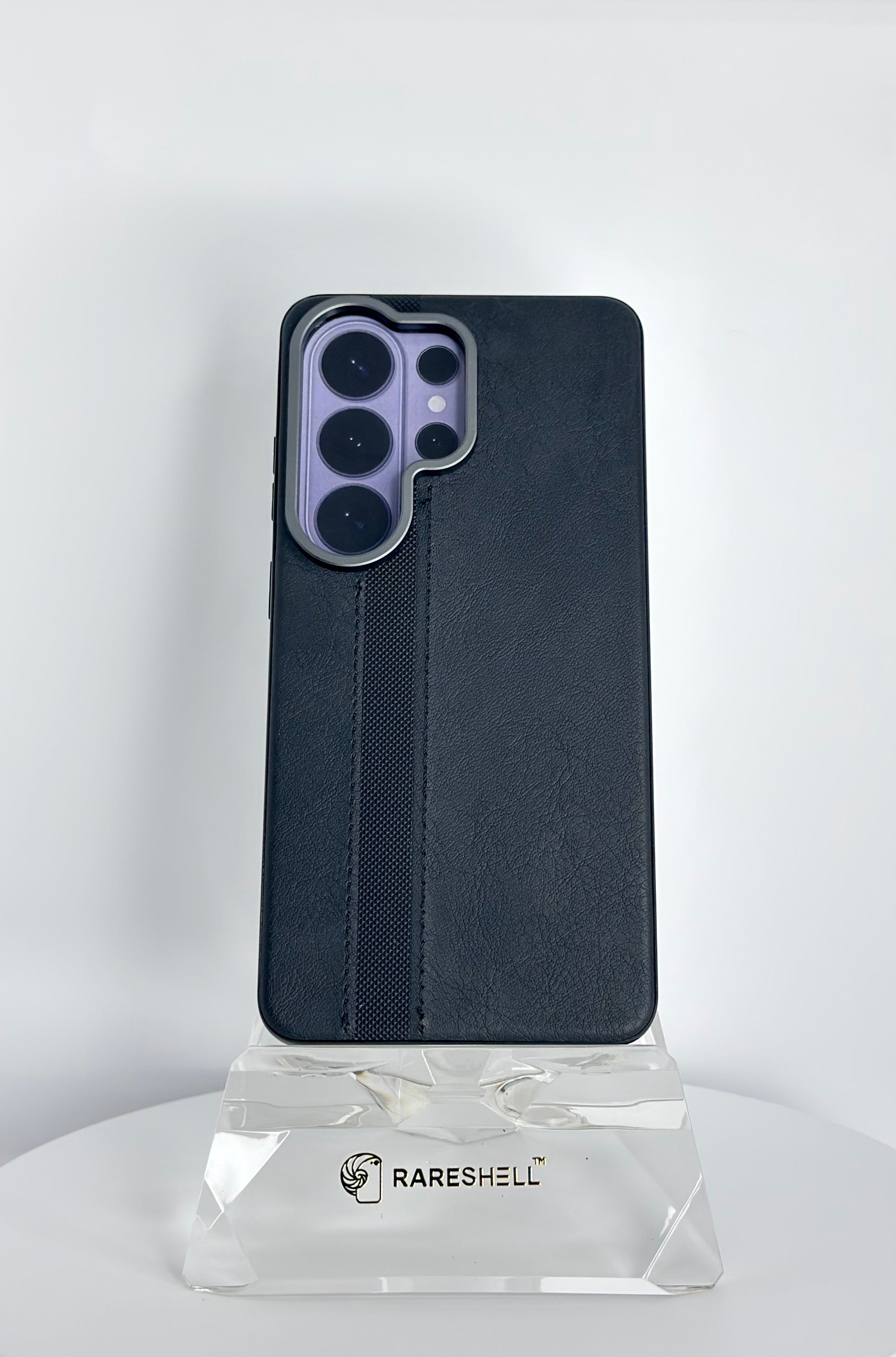 Dual Stitch Leather Case – Galaxy S26 Ultra