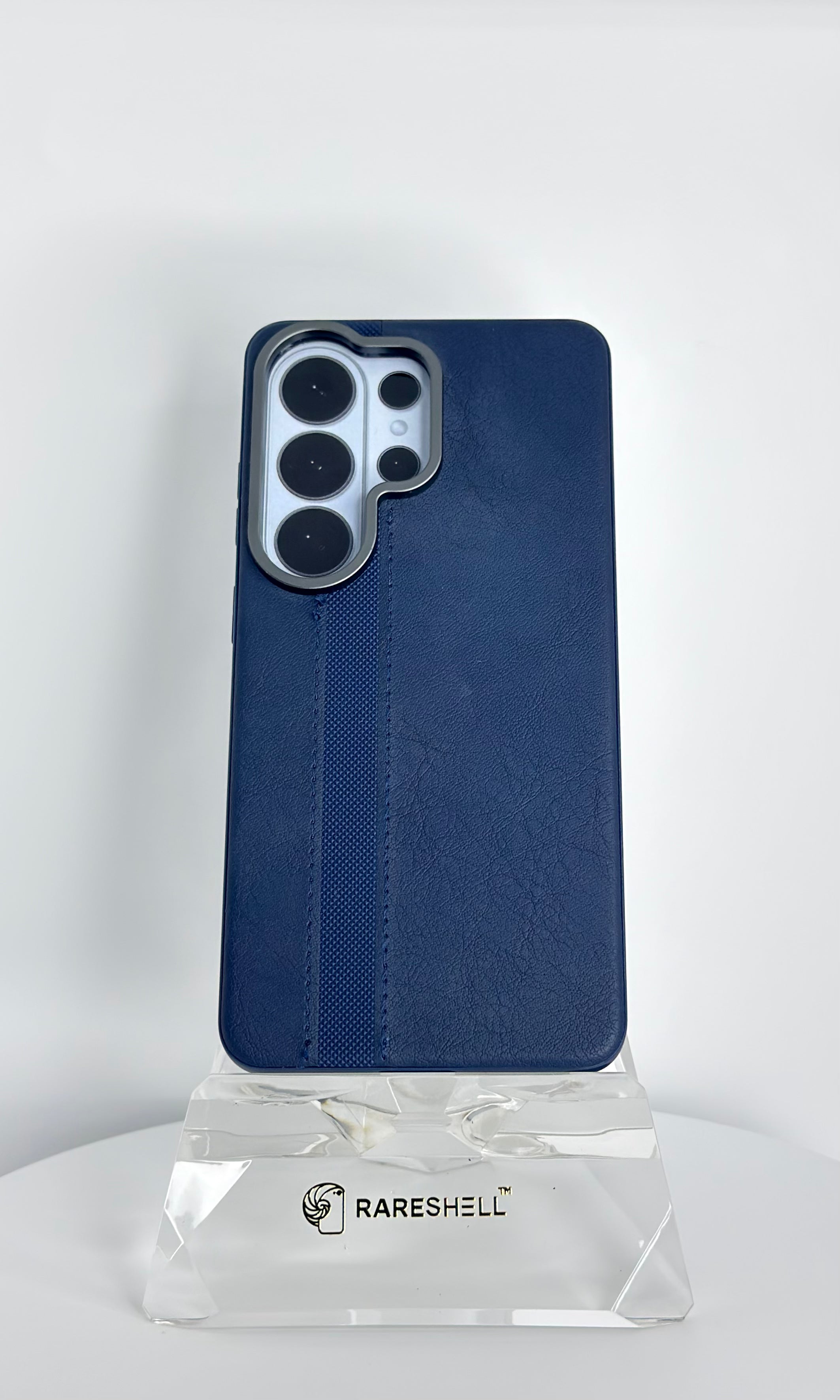 Dual Stitch Leather Case – Galaxy S26 Ultra