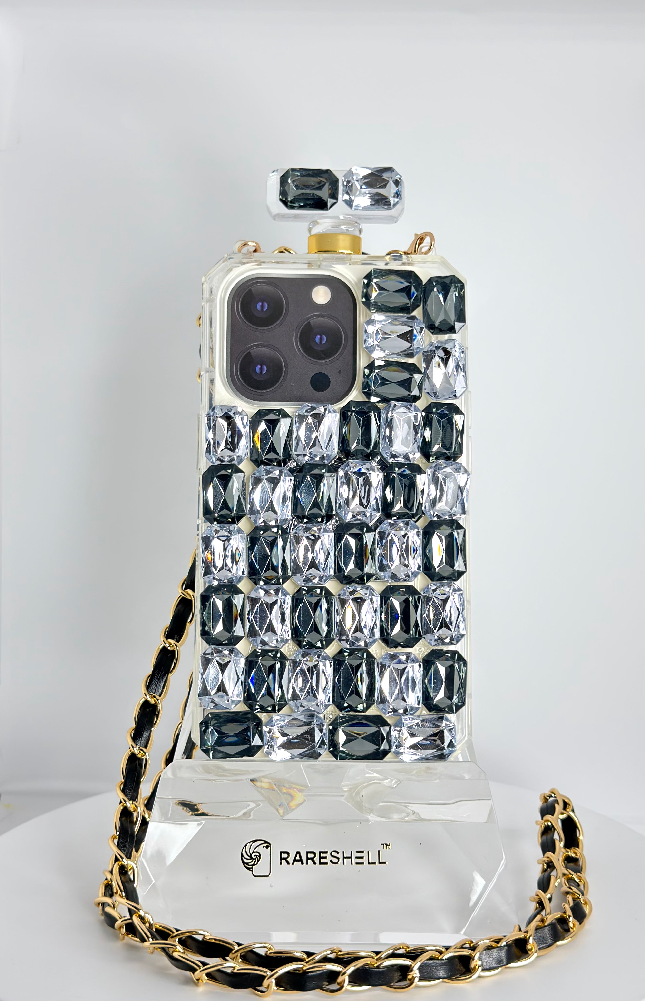 Crystal Luxe Chain Case – iPhone 14 Pro