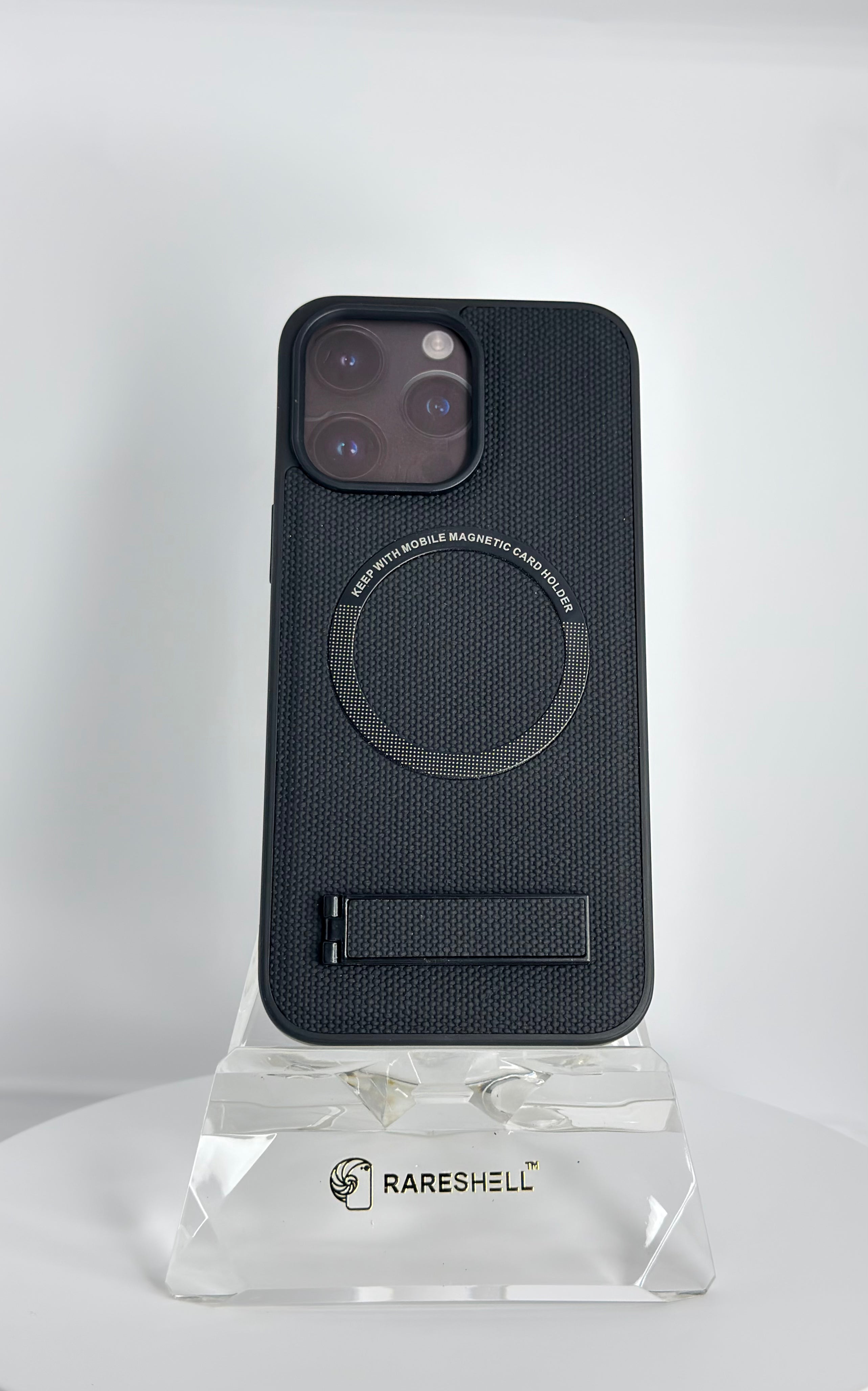 GripVault Stand MagSafe Case – iPhone 15 Pro Max