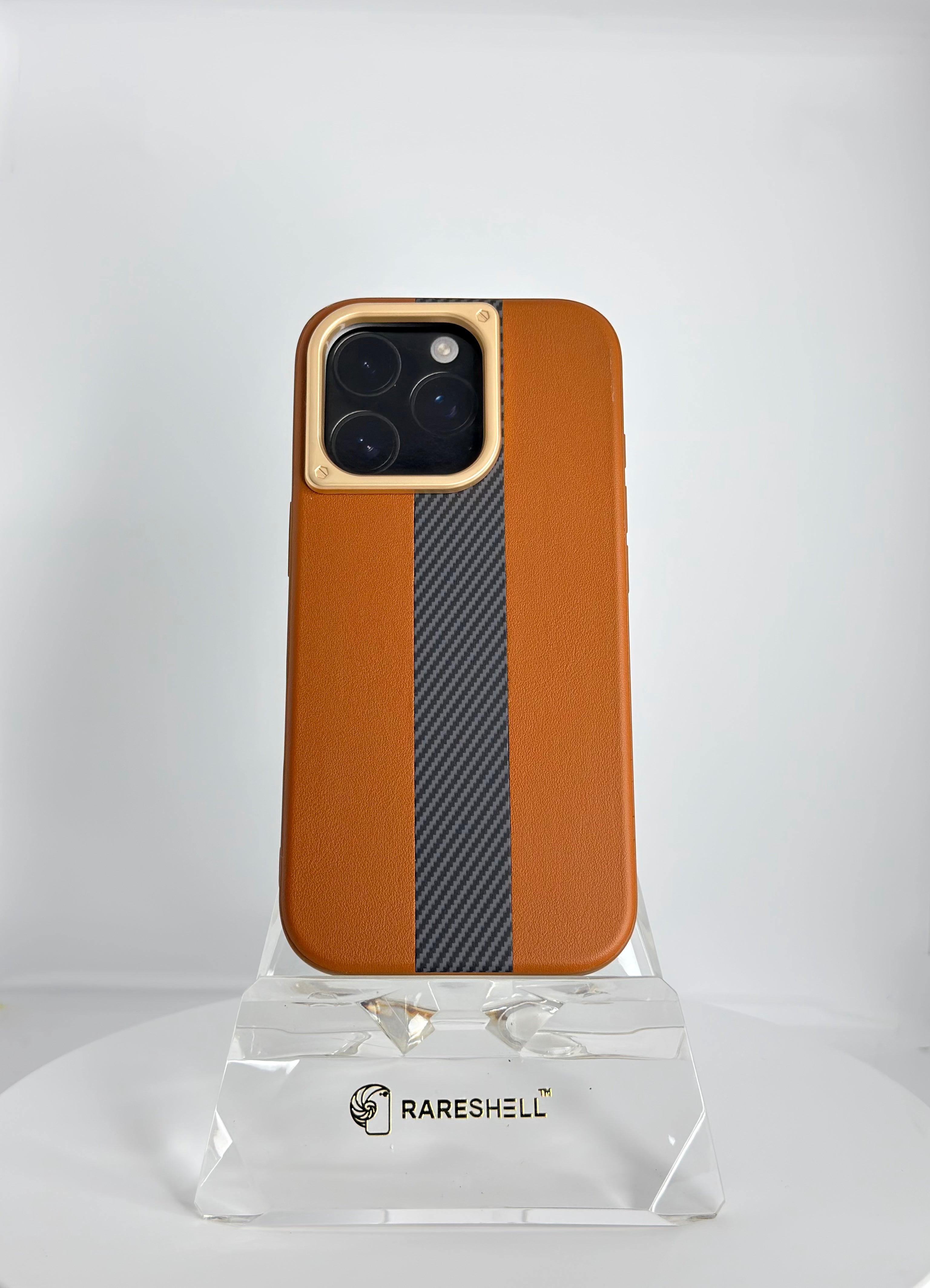 CarbonStripe Grip MagSafe Case – iPhone 16 Pro