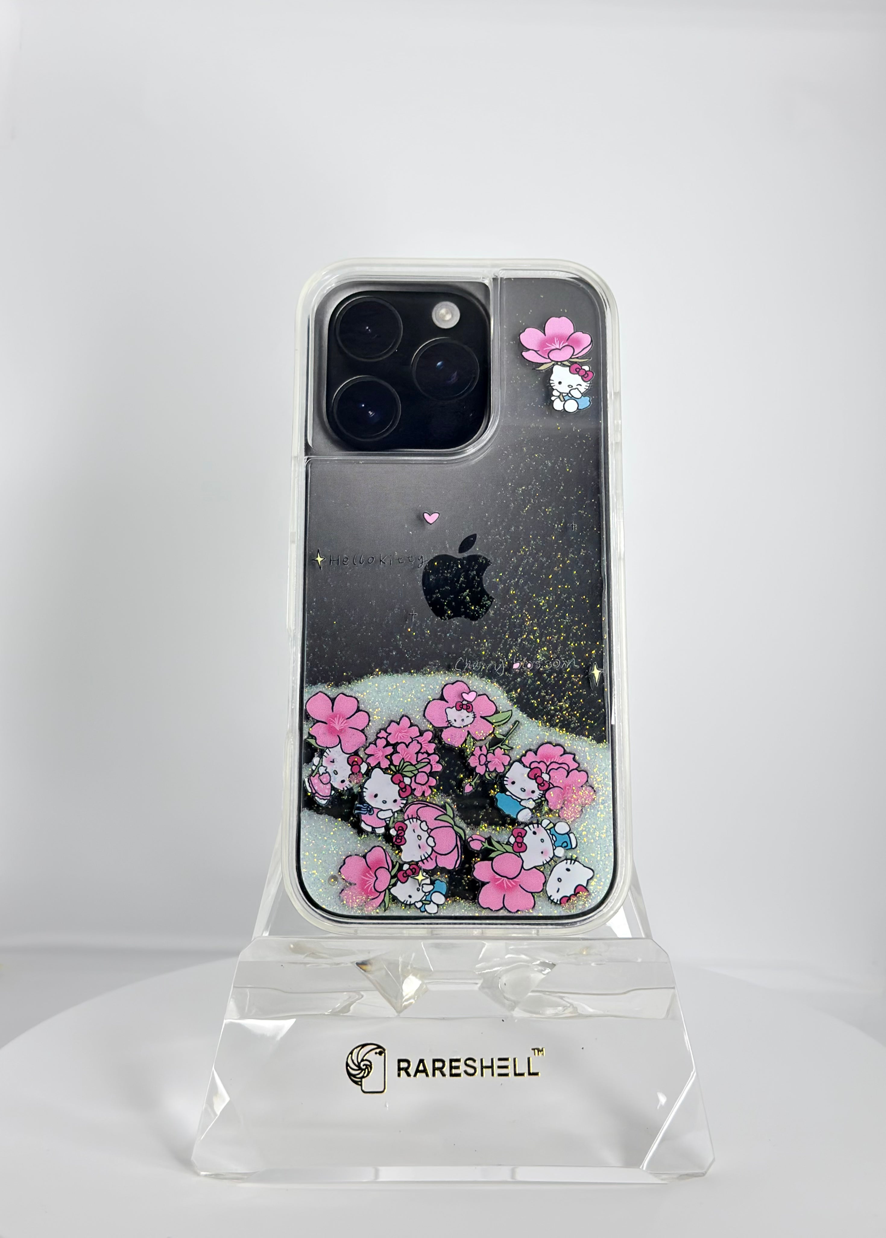 LumiCharm Liquid Glitter Case – iPhone 16 Pro
