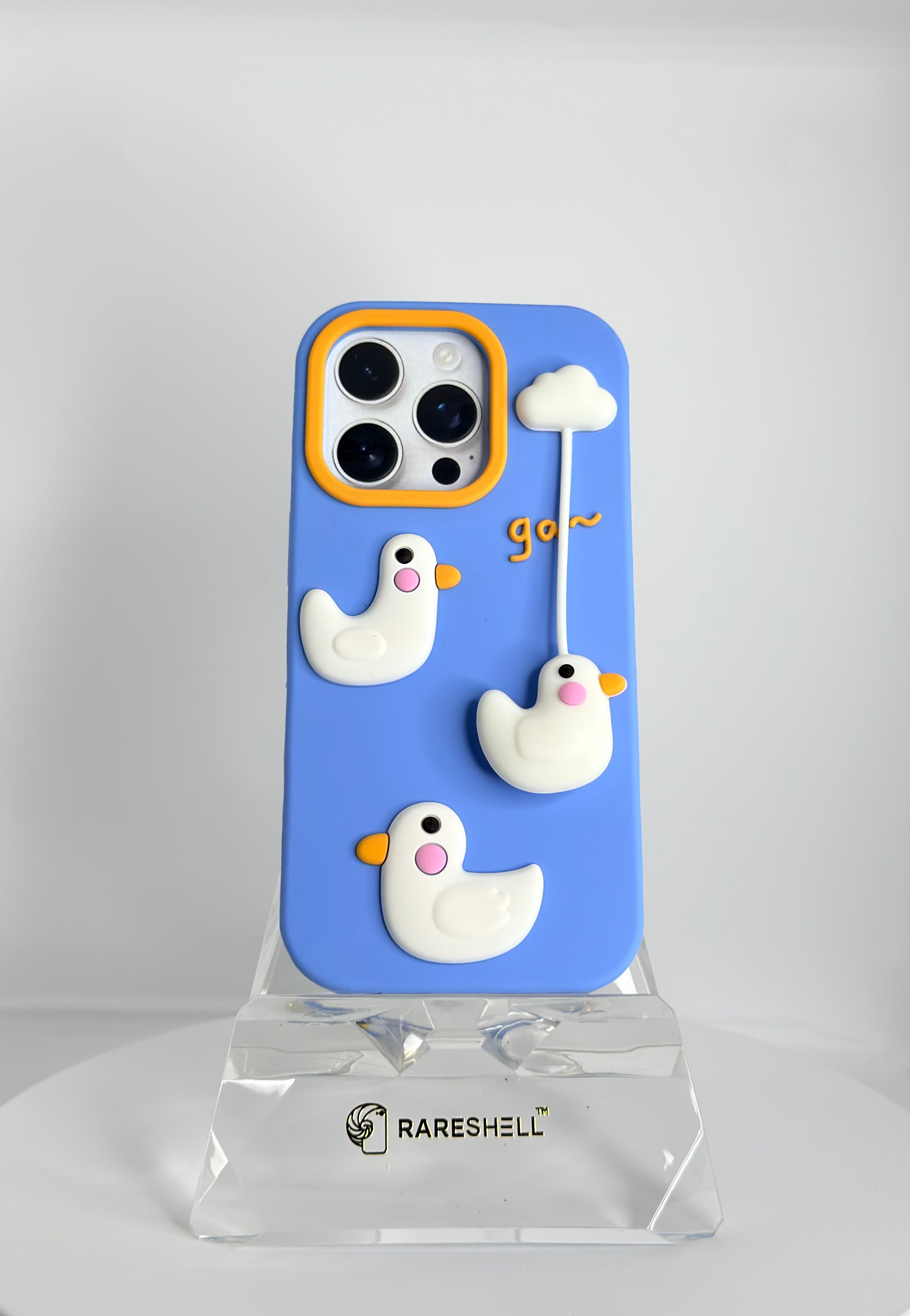 Sky Doodle Charm Case – iPhone 16 Pro