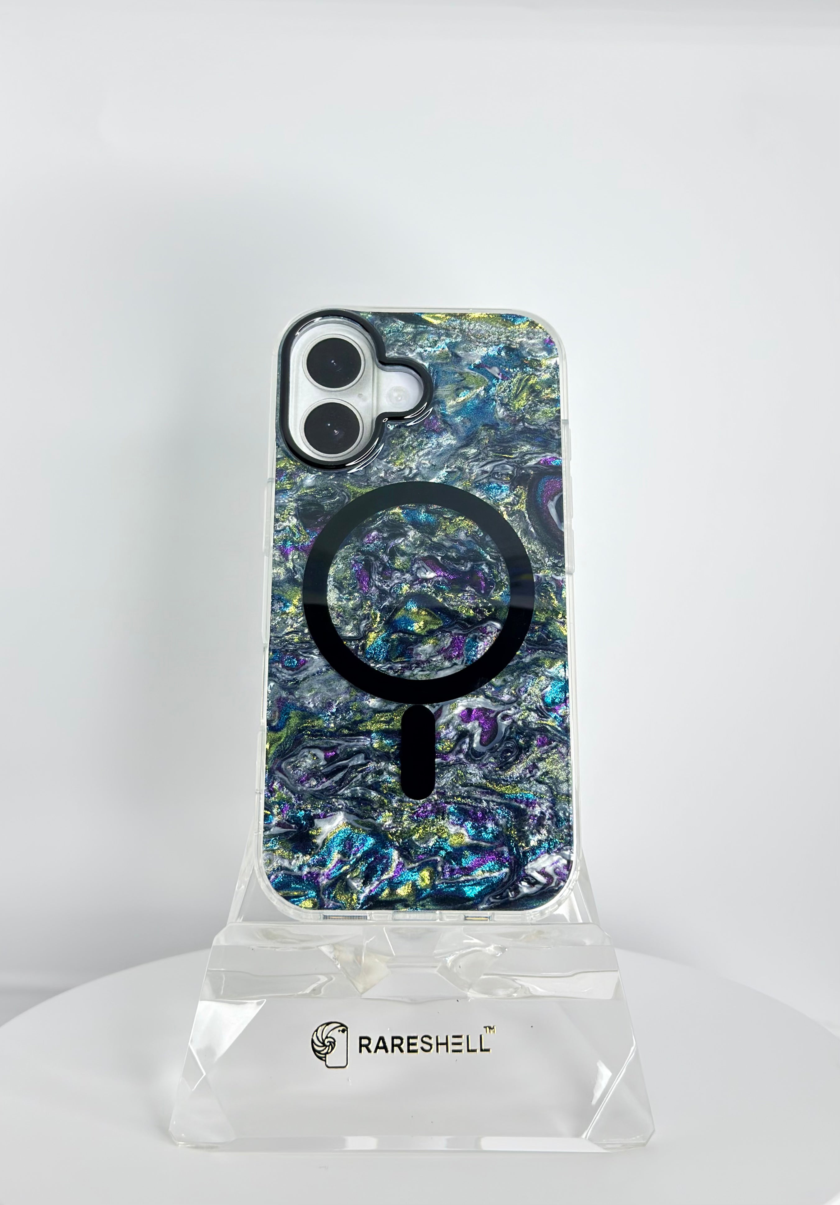 Obsidian Marble MagSafe Case – iPhone 17