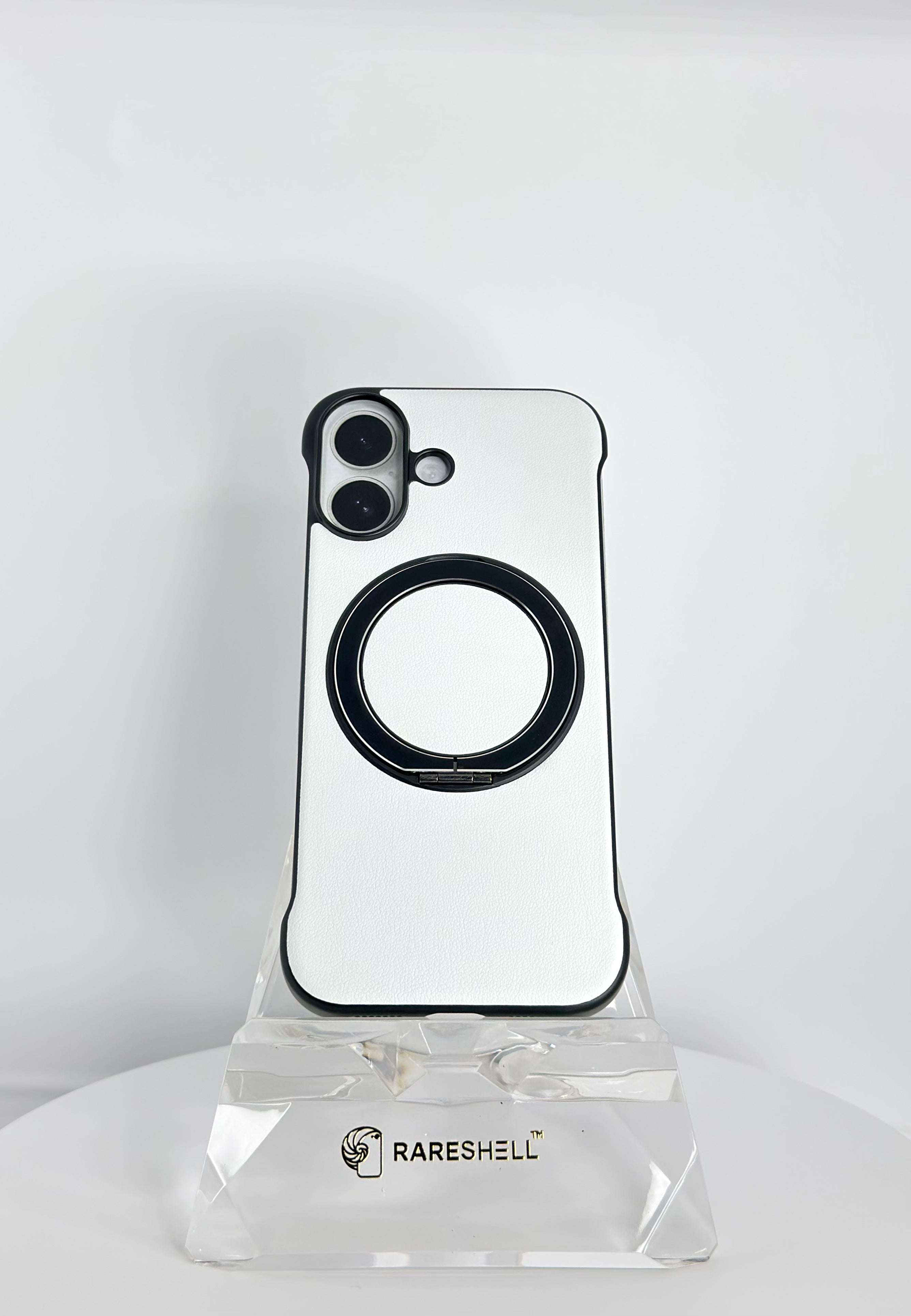 Syndee Magnetic Bracket Ring Case – iPhone 17