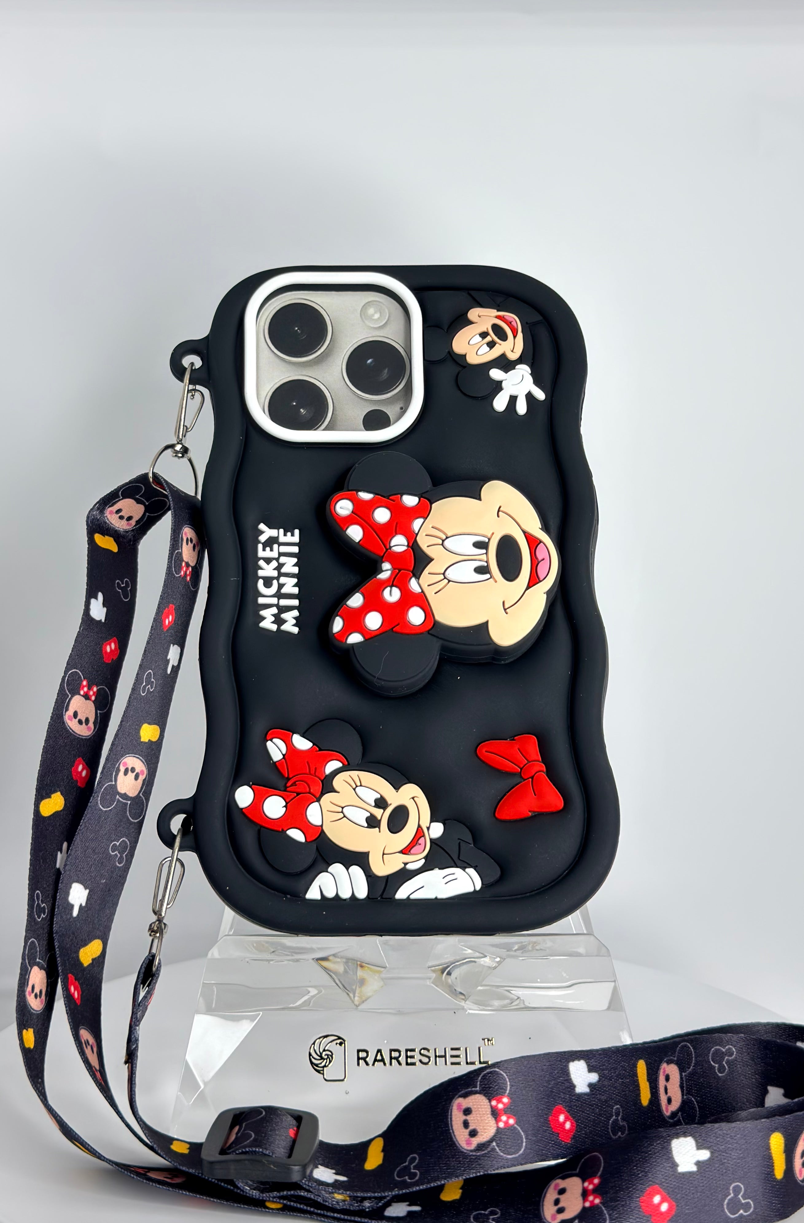 Mickey Mouse Pop Charm Case – iPhone 16 Pro Max