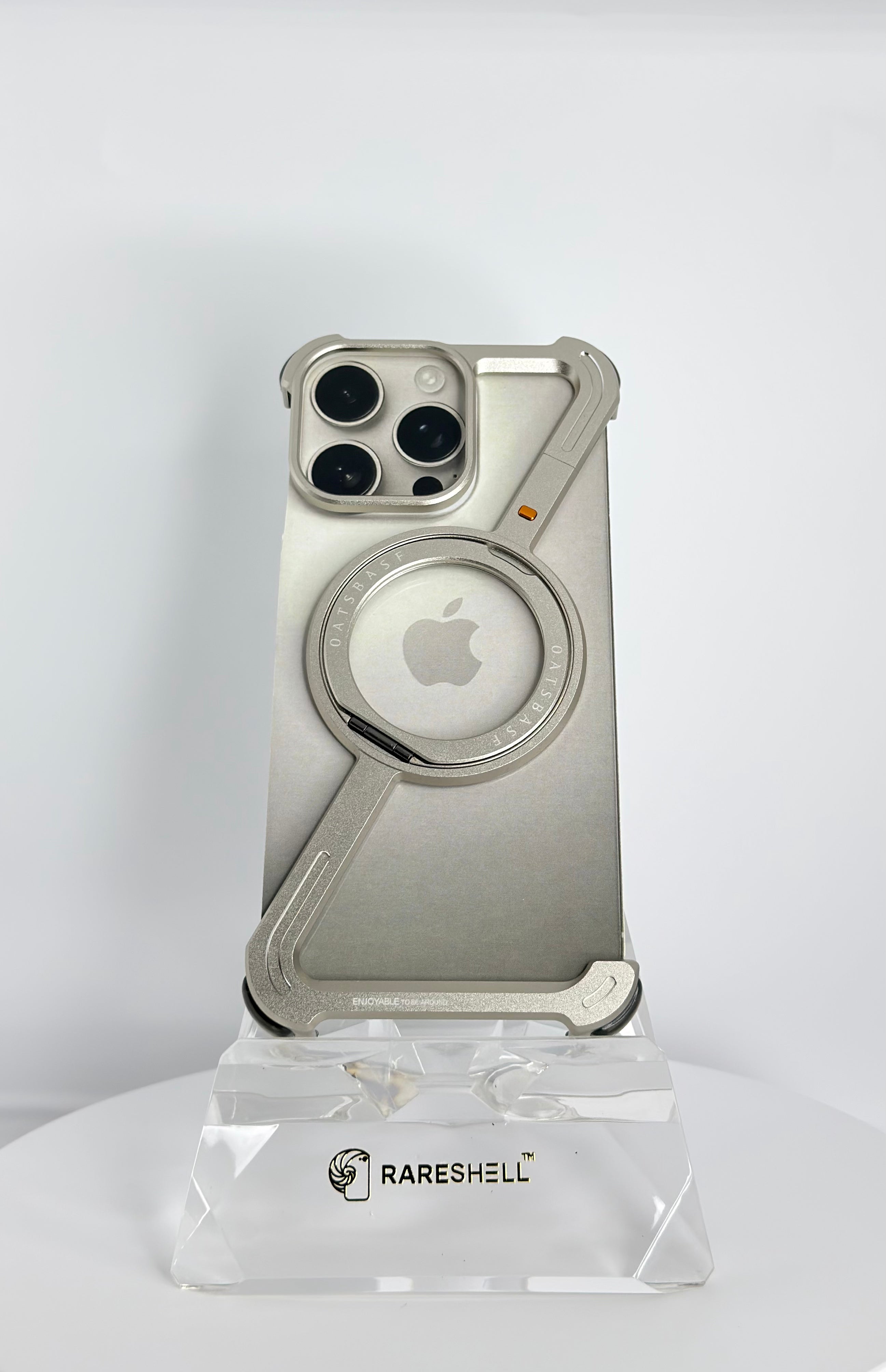 Oatsbasf Z Frame MagSafe Stand Case – iPhone 16 Pro Max