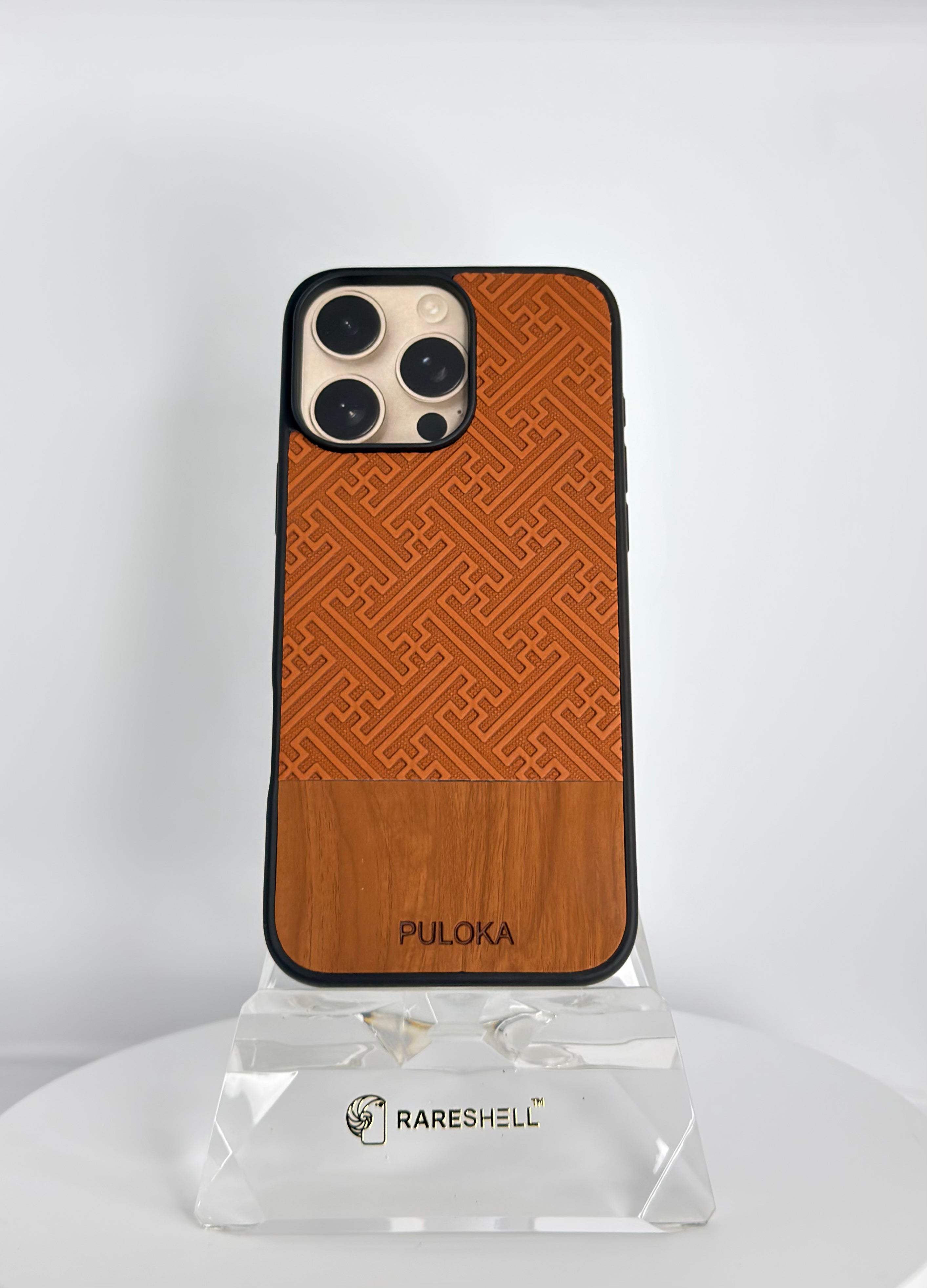 PULOKA Heritage Wood Case – iPhone 16 Pro Max