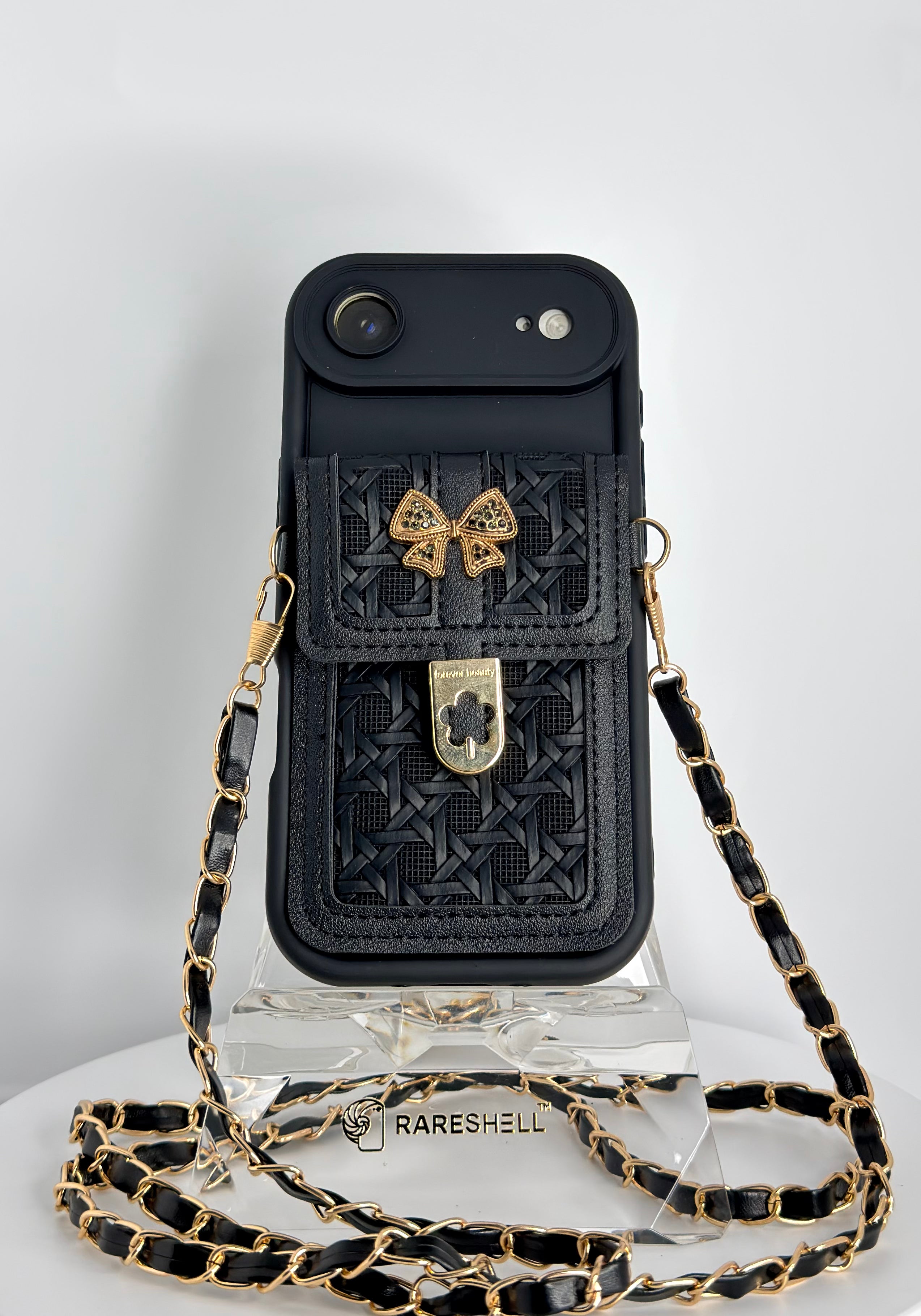 Midnight Weave Chain Case – iPhone 17 Air