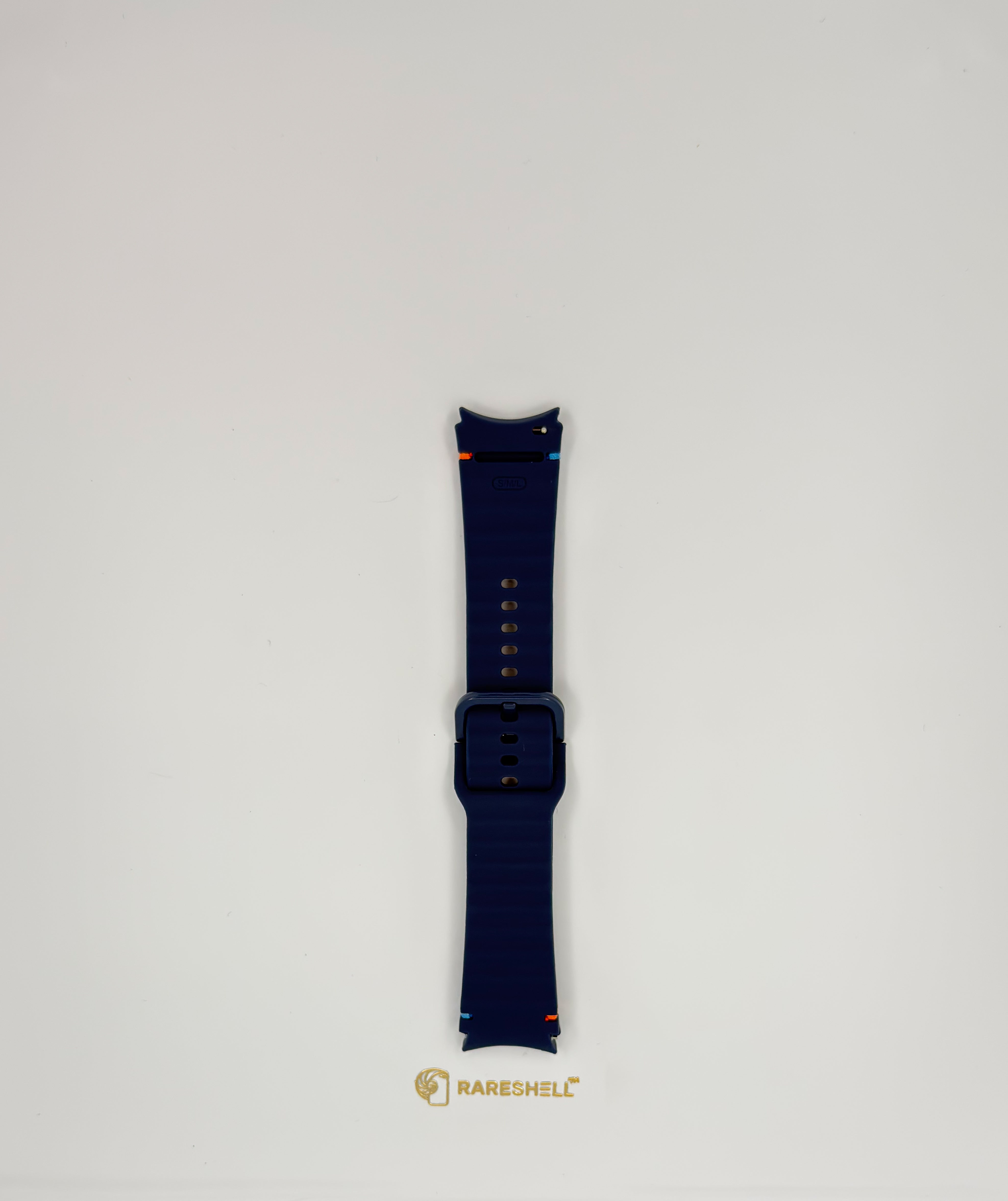 Ridge Silicone Strap – Galaxy Watch 4–7, FE, Classic & Pro (20mm Curved Fit)