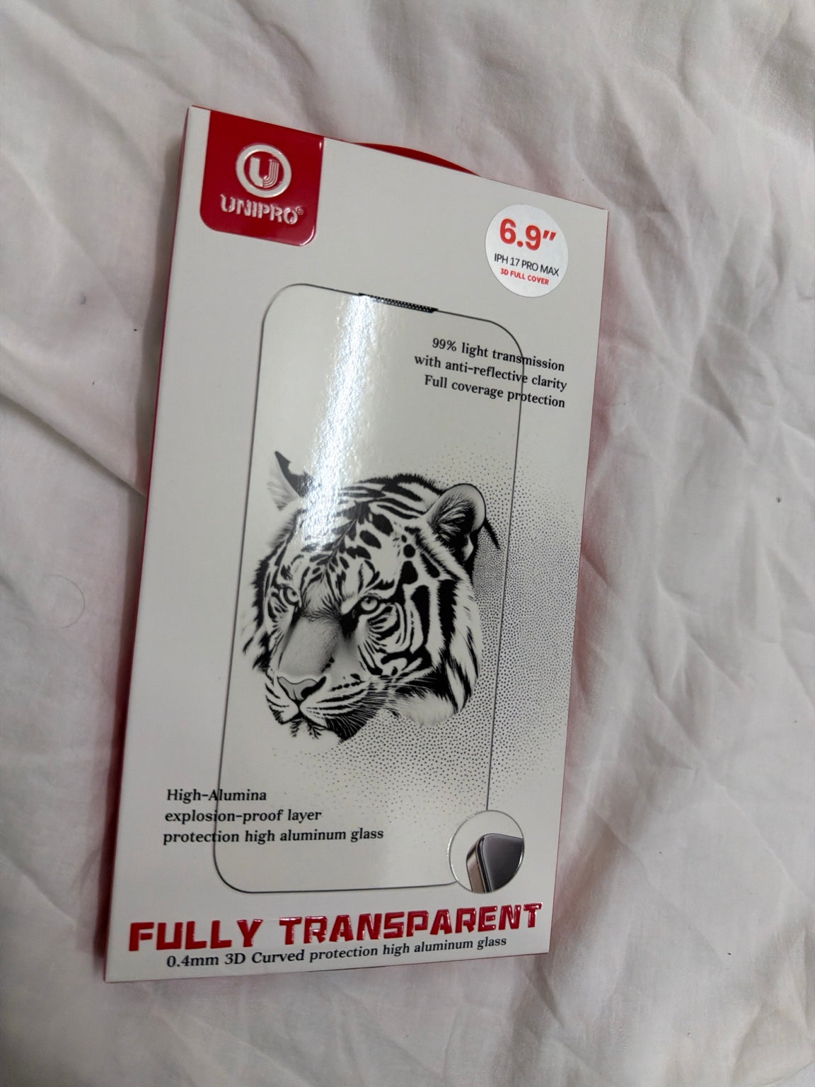 UNIPRO Borderless Full Transparent Glass - iPhone 17 Series - iPhone 14 Series