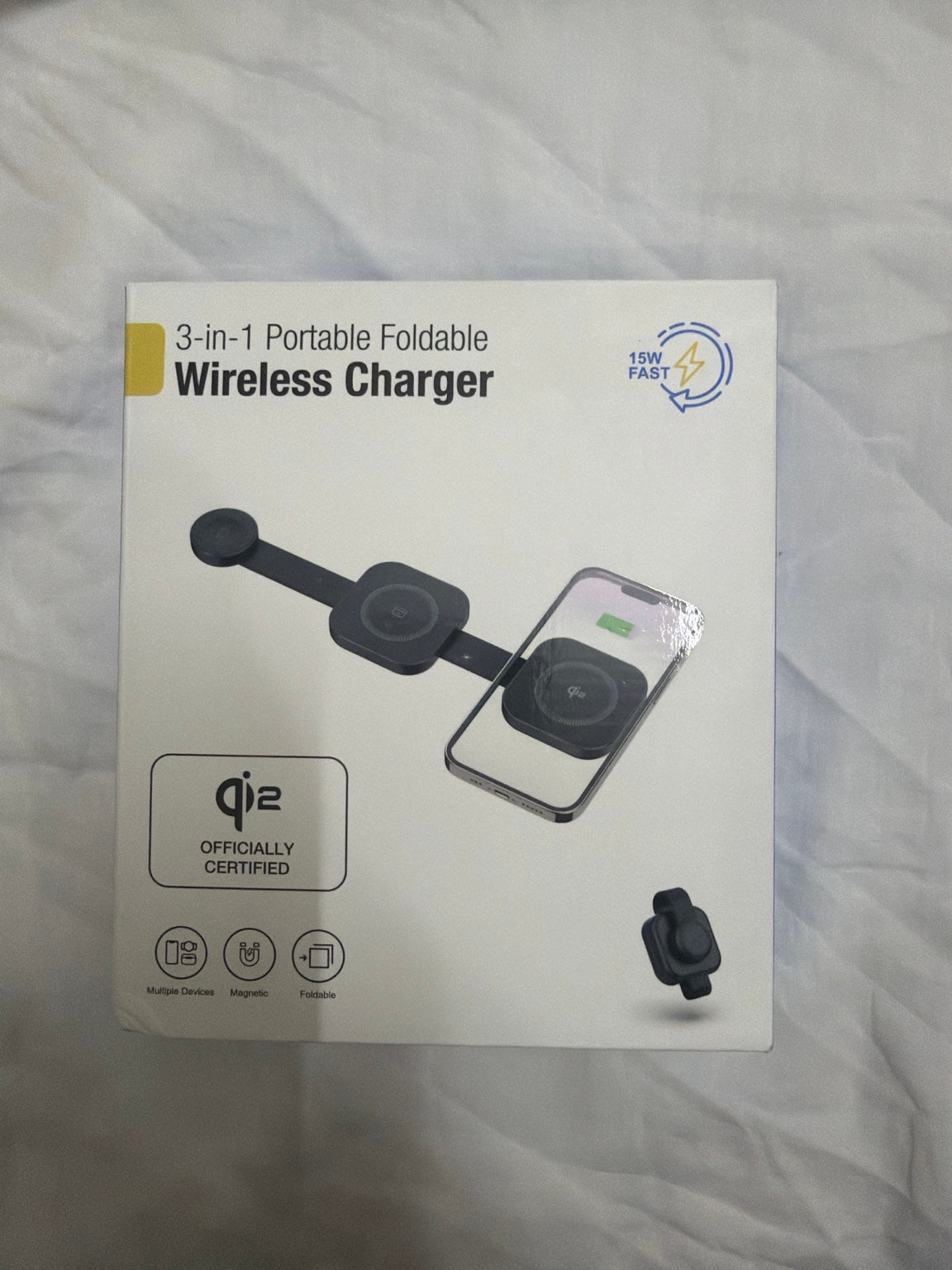 FoldCharge 3-in-1 Wireless Charger
