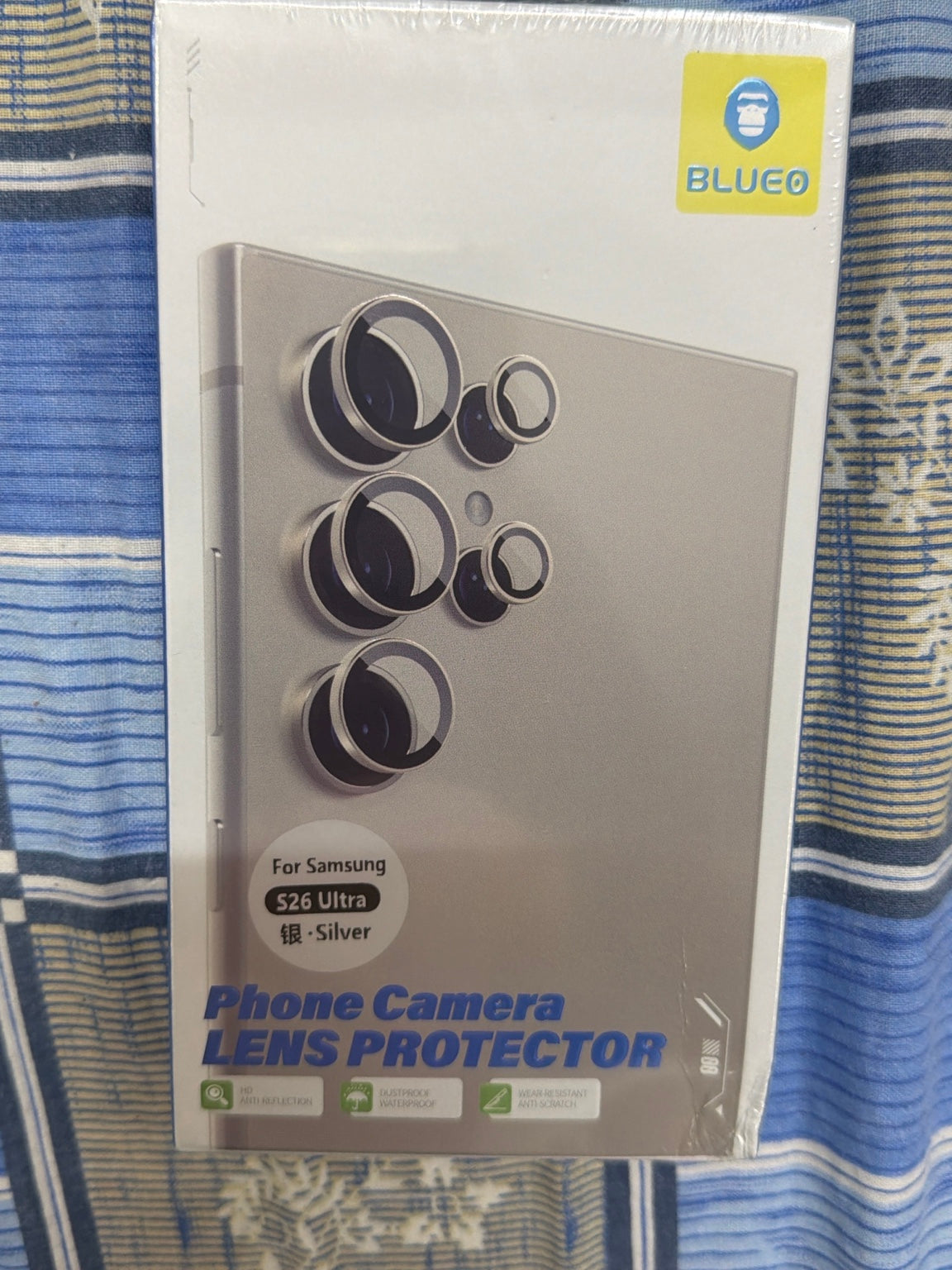 BLUEO Alloy Ring Lens Protector - Galaxy S26 Ultra - S24 Ultra