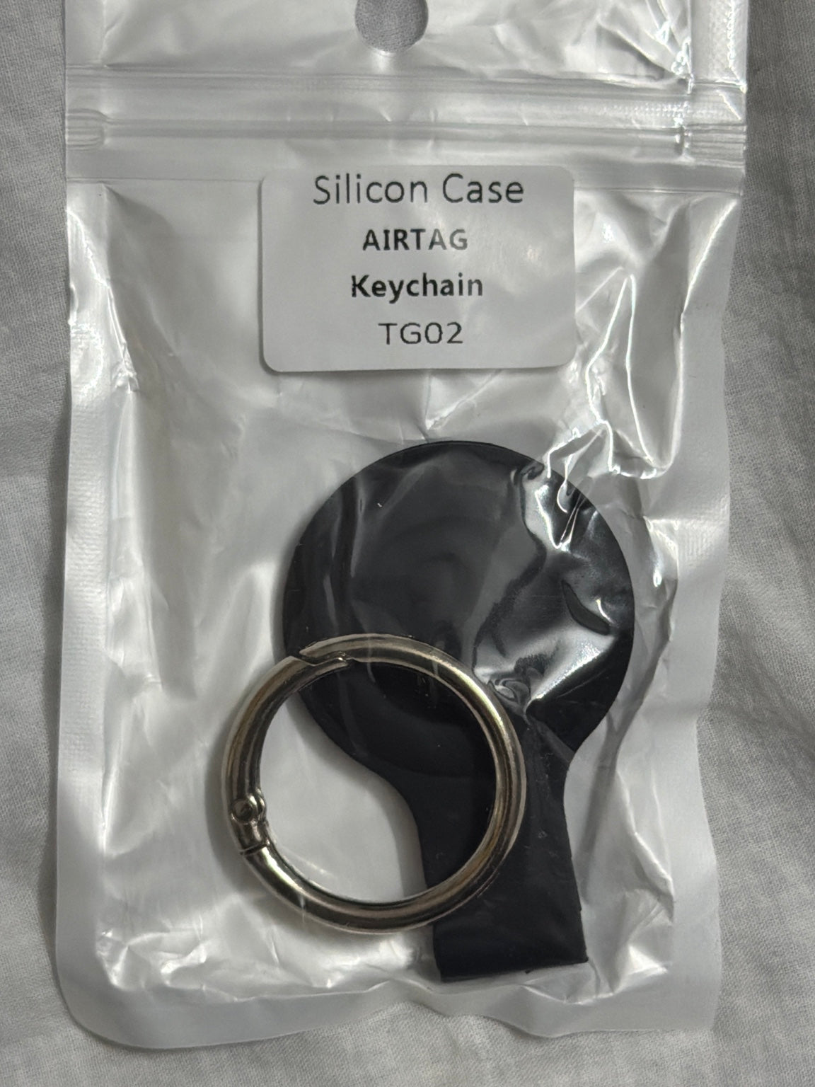 Silicone AirTag Keychain