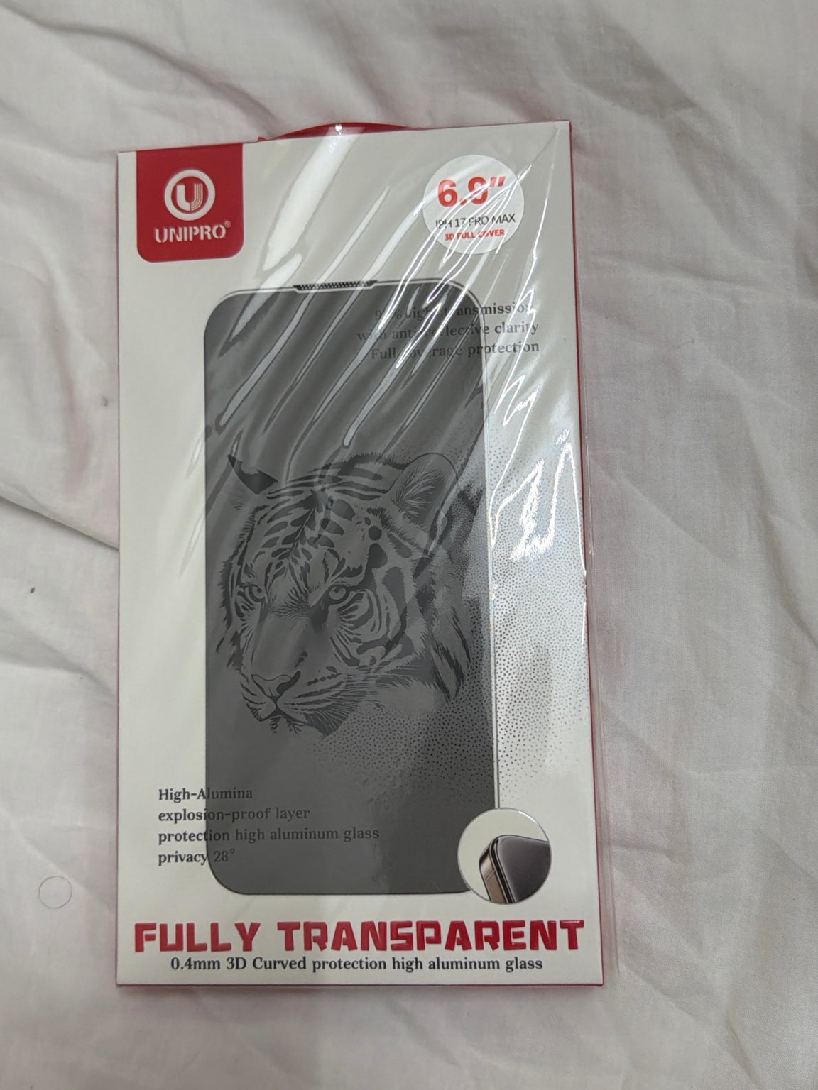 UNIPRO Borderless Privacy Glass - iPhone 17 Series - iPhone 14 Series