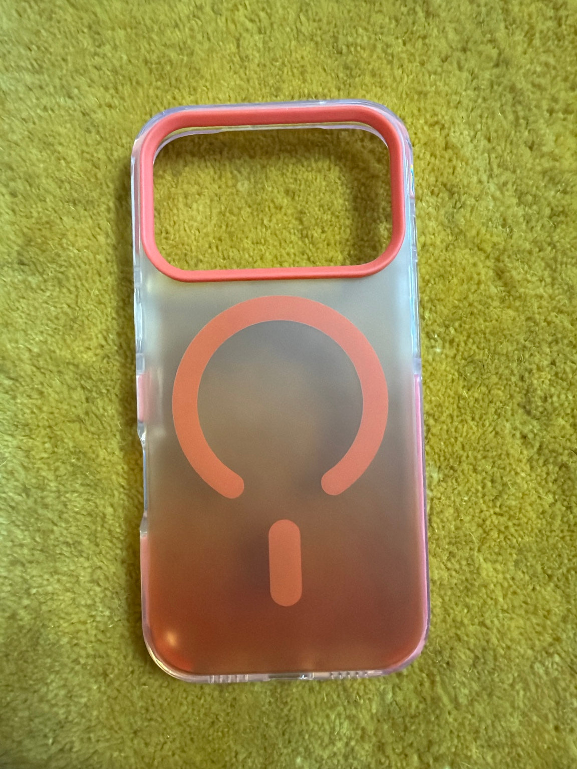 Coral Frost MagSafe Case – iPhone 16 Pro