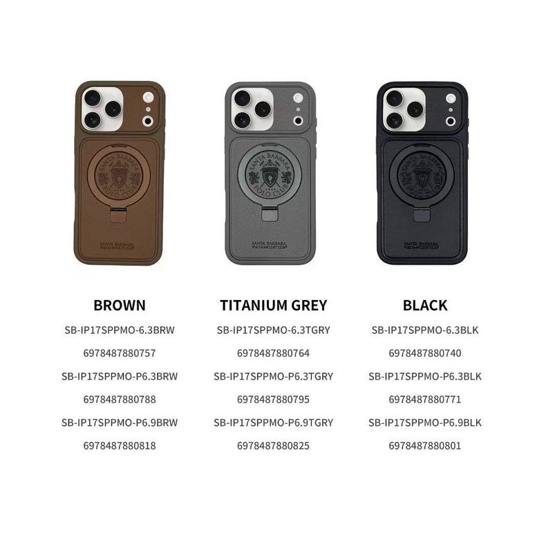 Santa Barbara Primo Leather MagSafe Case – iPhone 17 Pro Max