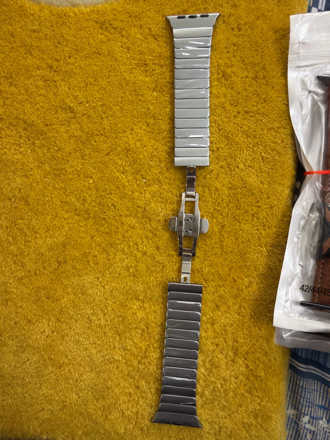 Apex Steel Link Apple Watch Strap (42/44/45/46/49mm)