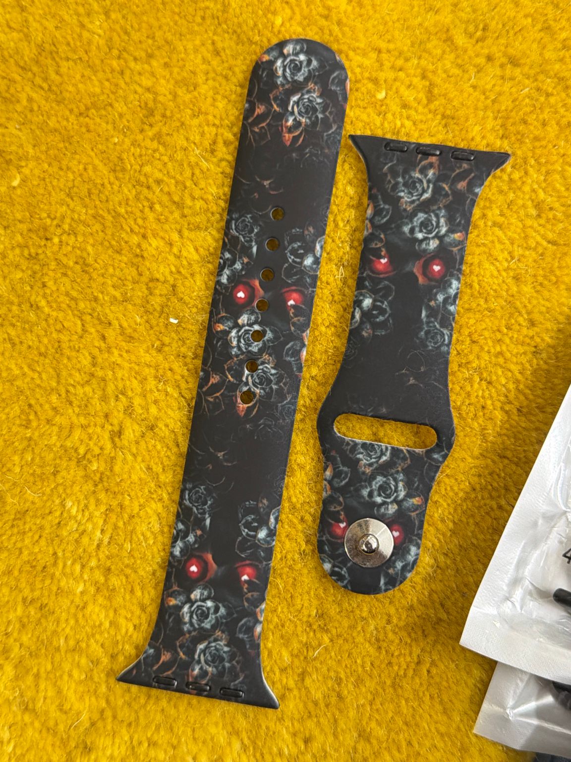 Aura Print Silicone Apple Watch Strap (38/40/41mm)