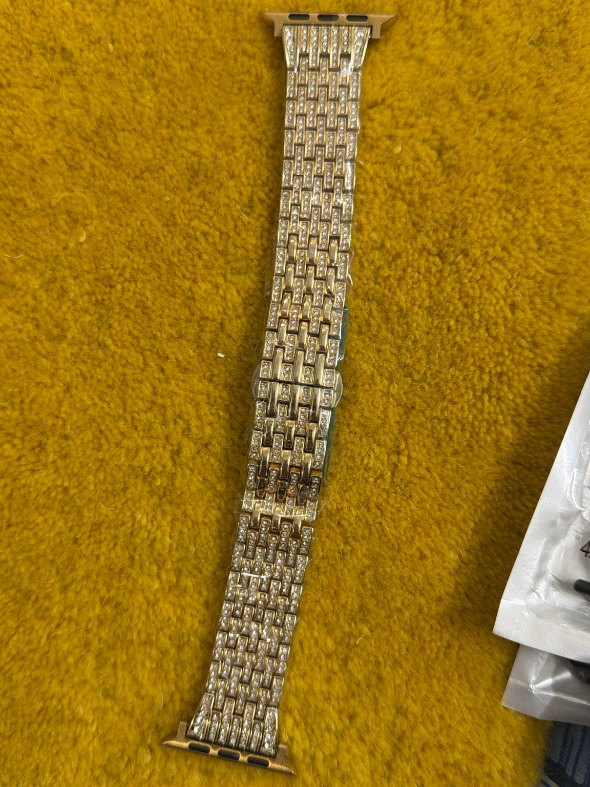Luxe Crystal Steel Apple Watch Strap (38/40/41mm)