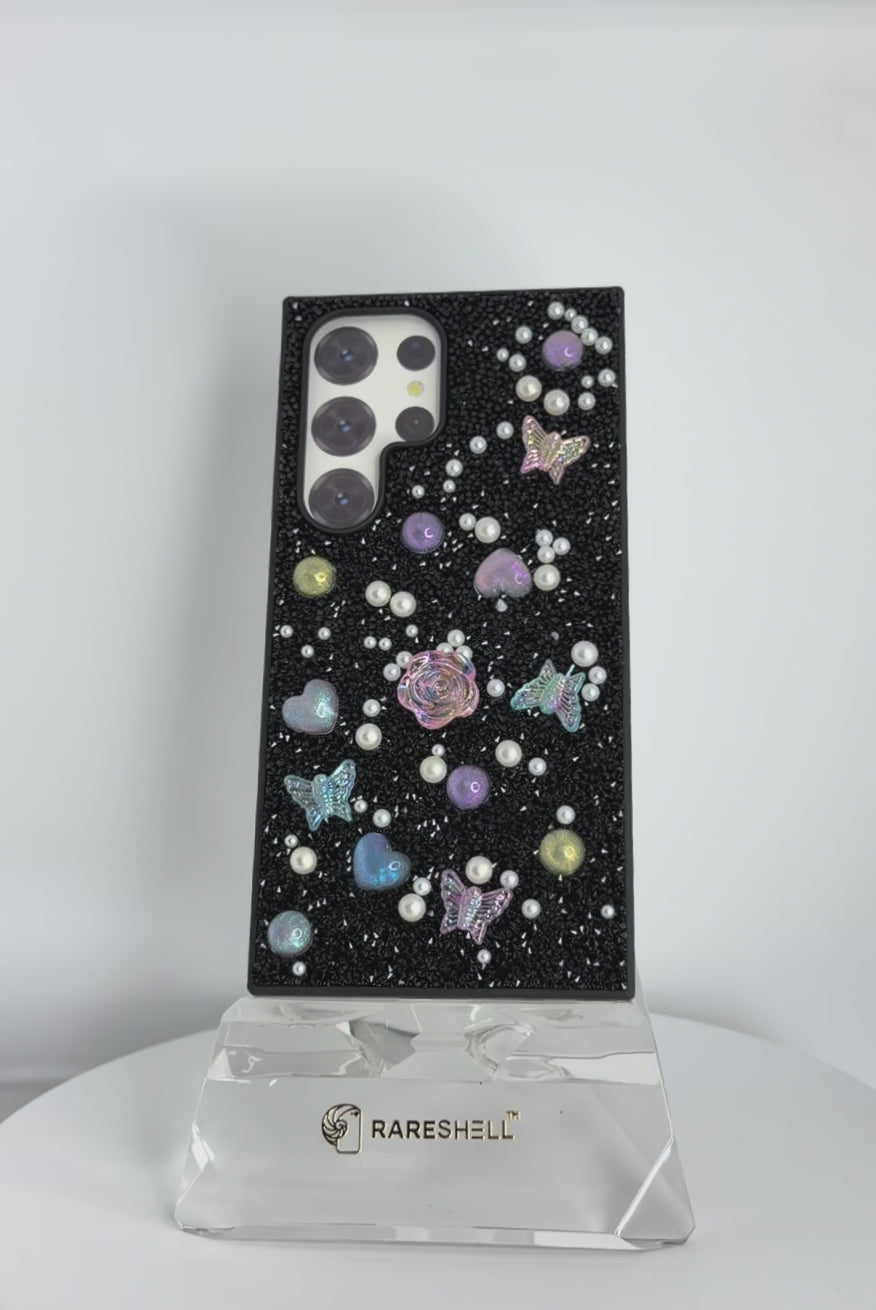 Celestial Bloom Crystal Case - Galaxy S24 Ultra