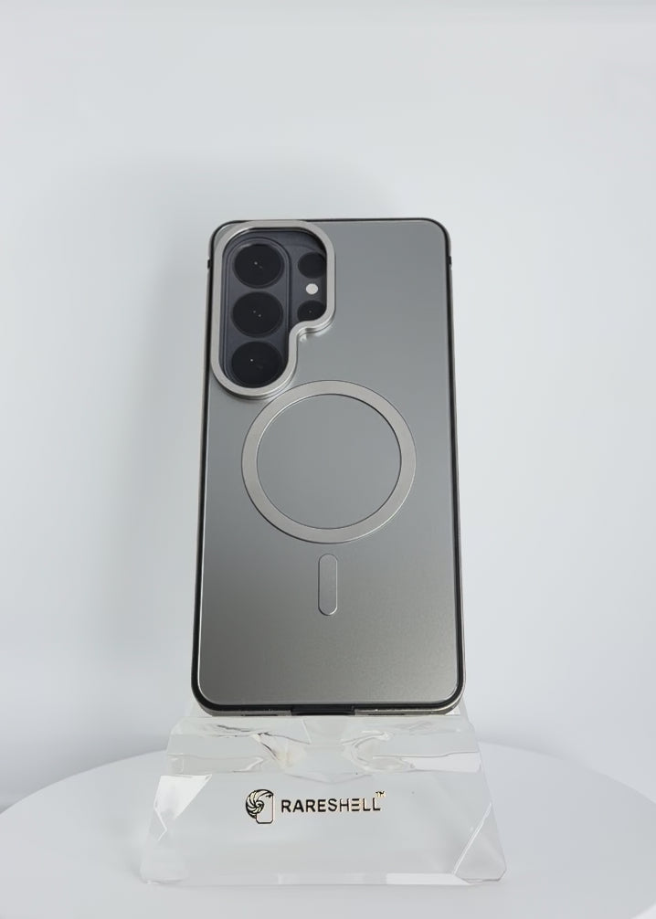 Metal Glass Magnet Case – Galaxy S26 Ultra