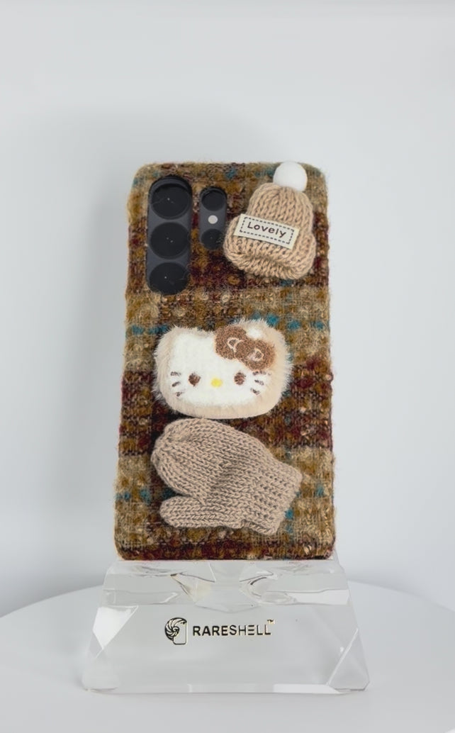 Cozy Charm Knit Case - Galaxy S26 Ultra