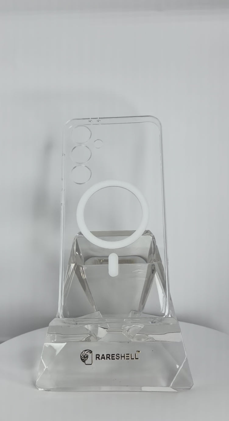 HaloCore Magnetic Clear Case - Galaxy S24 FE