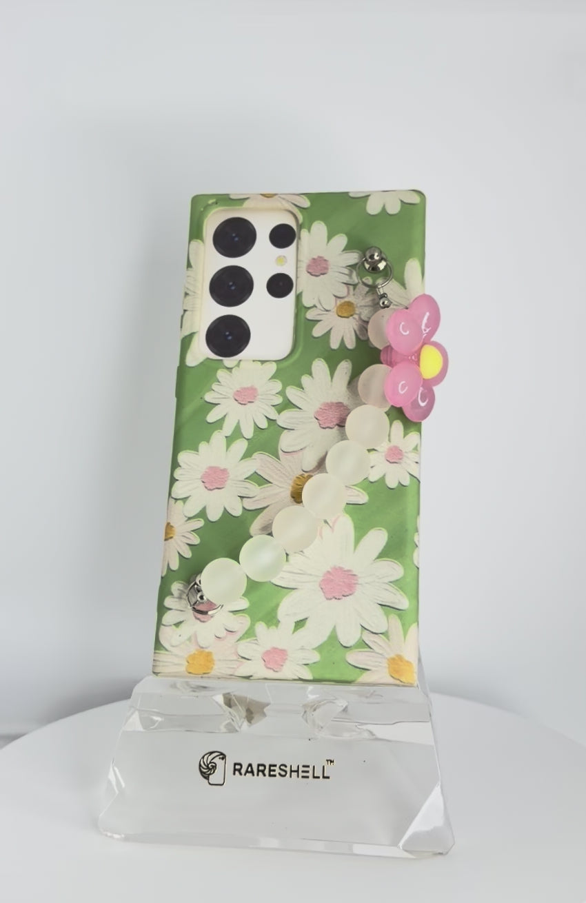 Daisy Loop Charm Case - Galaxy S24 Ultra