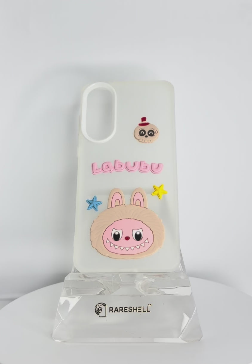 Labubu Pop Charm Case - Galaxy S25 Edge