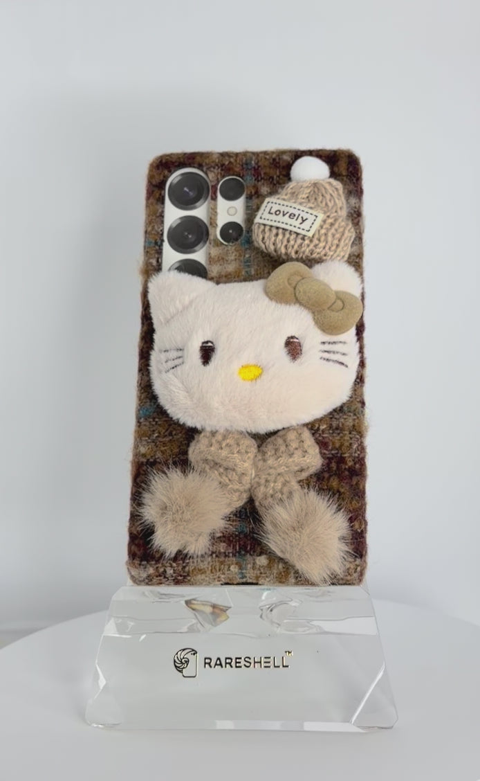 Cozy Charm Knit Case - Galaxy S25 Ultra